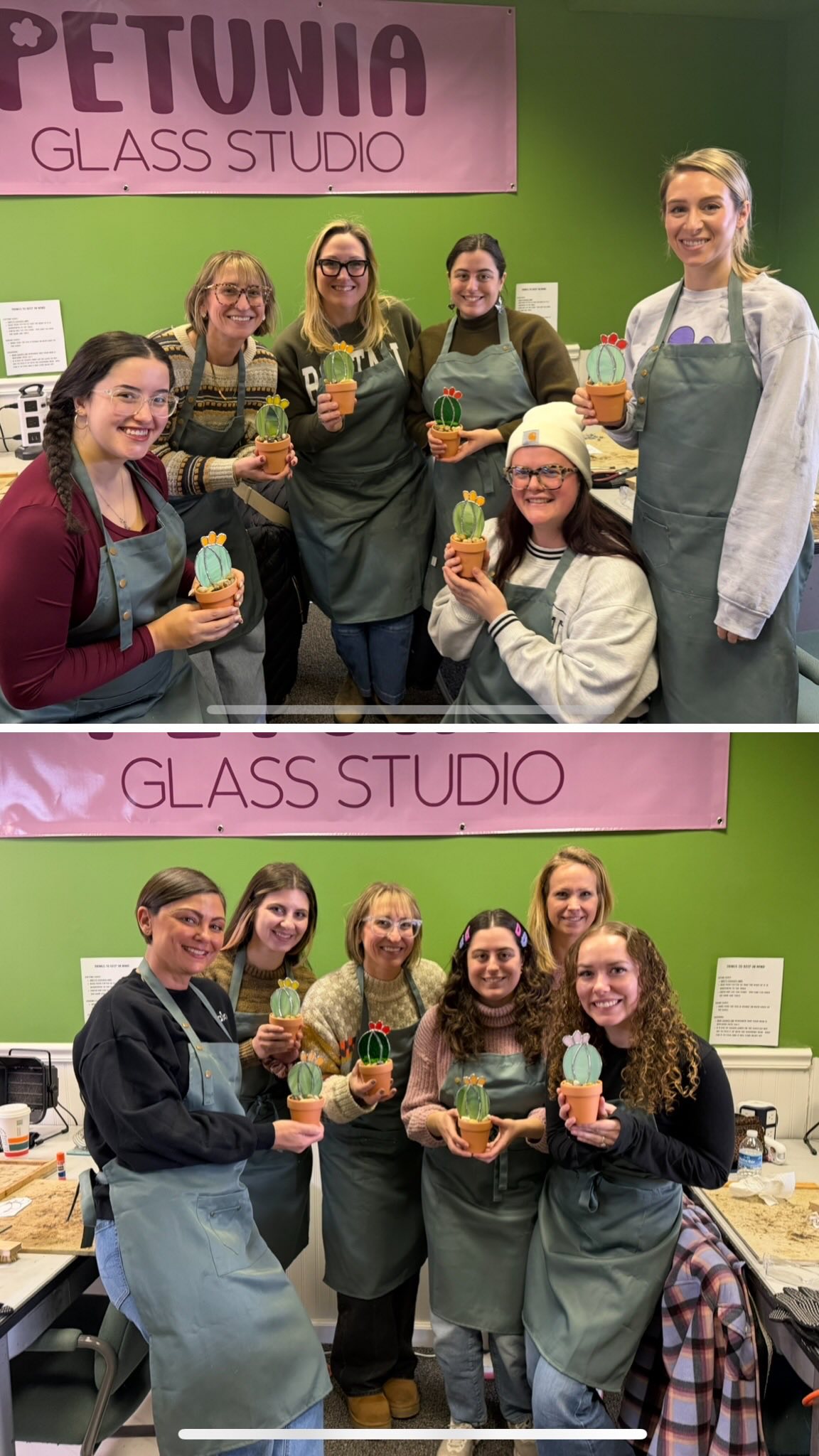 âď¸â¨ We braved the winter cold and took the Therapy Collective team out of the office for some much-needed connection, creativity, and fun! â¨âď¸
We spent time together at @petunia.glass in Wyandotte, where the owner and lead artist, Gennevra, taught us how to cut, shape, and solder our own stained glass cacti đľ (which turned out so cute)! It was such a grounding, mindful experience and a really refreshing change of pace!
Getting time together outside of the therapy officeâto slow down, laugh, create, and just be humansâwas exactly what we needed. Days like this help us reset, refill our cups, and reconnect with each other in a different way. đ
This team is truly something specialâŚ.and as always, we love supporting local, women-owned businesses that bring so much heart and creativity to the Downriver community! đđźđđźđđź
-
-
-
#supportlocalbusinesses #downrivermi #connection #womenownedbusinesses #therapistsofmichigan