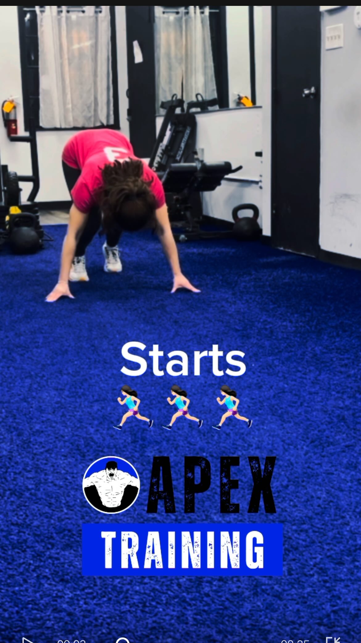 Sprint starts @paigereiser3