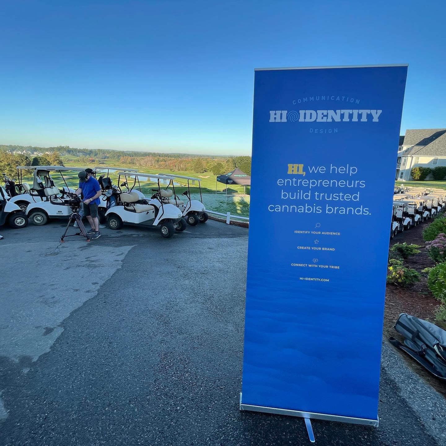 What a great way to tee off @bostoncannabisweek ! Great time with @quisington @lowkeydispensary