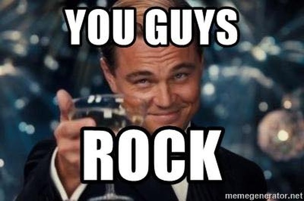 We just wanted to thank all of you that support us and are willing to wait even when we have 30 parties on our waitlist! You guys ROCK!!! Another amazing week in the books and we will see you Monday, Cheers to YOU!!!