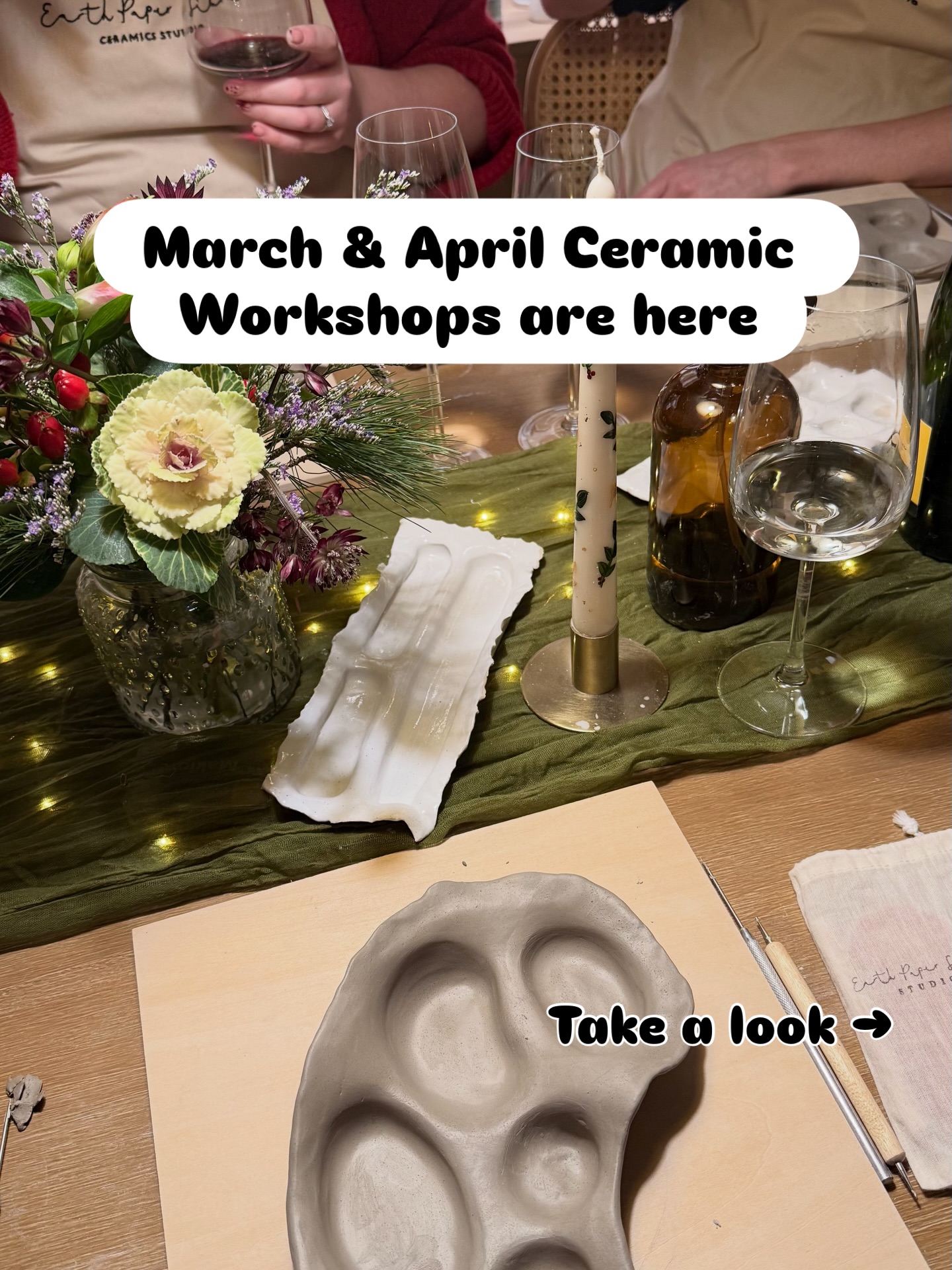 March & April ceramic workshops at Leah’s Yard are now open ✨
Expect a cozy, welcoming space where everyone is invited. I’ll guide you through the process, so don’t worry if you’re “not creative” (I’ve heard that one many times before!).
Small groups, all materials included.
Choose your date → link in bio
Spots are limited
