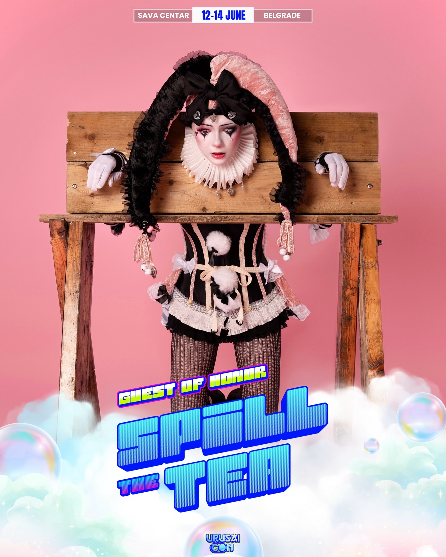 We are beyond excited to announce that @spilll.thetea is coming to Urusai Con 2026 as our GUEST OF HONOR! ⭐️
Tea is coming all the way from the UK! She’s already well-known across the cosplay community for her amazing cosplays, original songs and creative videos.
Don’t miss your chance to meet @spilll.thetea and watch her amazing performance on the Main Stage at Urusai Con 2026 ✨
We can’t reveal everything just yet, but let’s just say she’s here for something very special, stay tuned for the big announcement ‼️