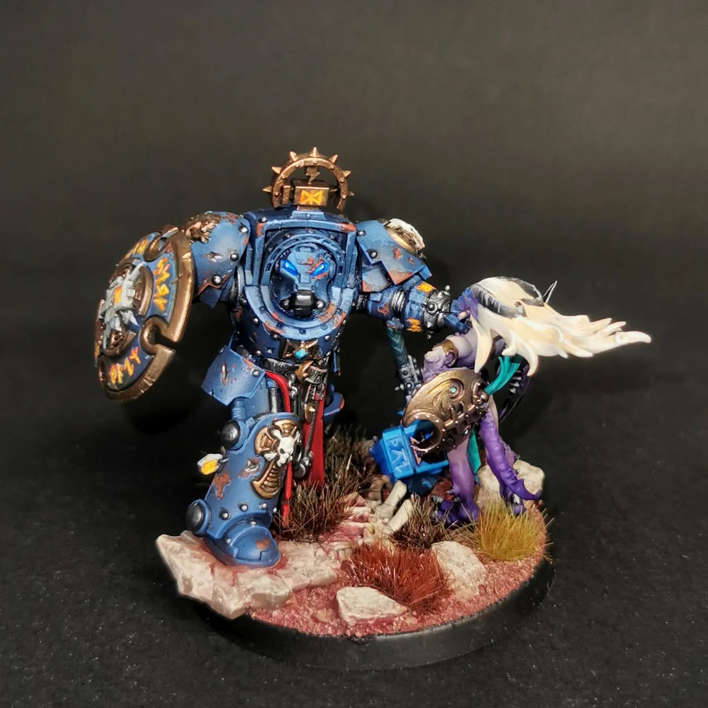 La première commande de l'année !
Arjac - Space Wolf
Niveau table top Confirmé
Schéma imposé
#spacewolves #oldhammercommunity #warhammercommunity #w40k
#MiniaturePainting