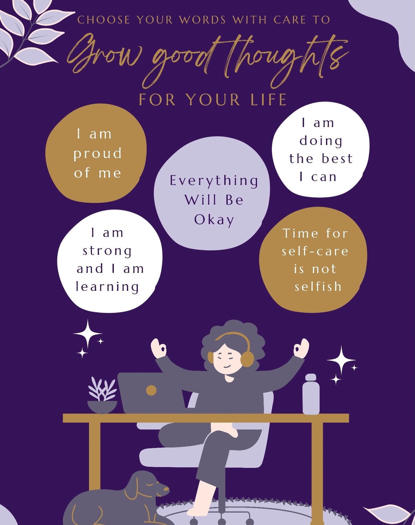 Happy Saturday Instagram!
After a busy or activity-filled week, nothing can really beat that feeling as the weekend arrives right?
For me, the weekend also provides a regular opportunity to take some time for a little TLC and a self care health check.
Perhaps massages, meditation or margaritas come to mind when you think about 'self care' - and all of these can no doubt be effective in their own way 😉
What doesn't always immediately leap to mind is 'self talk'. But sometimes a simple re-frame can work wonders for shifting our viewpoint and lived experience to refocus our attention on what feels good.
For anyone looking for a place to start this weekend, why not take 15 minutes to health check your thoughts by asking yourself three simple questions:
1. Do my thoughts sound like my friends or foes?
2. Would I speak to someone I love in the same way?
3. What would I say to myself if I wanted to re-frame this thought to be less critical and more understanding?
If looking for more self-care ideas, you can also check out my seven week self-care challenge by clicking on the link in my story.
When we chose our words with care, it empowers us to grow good-feeling thoughts that we want to see flourish in our lives (instead of thoughts which hold us back). What's more, good-feeling thoughts, turn into good-feeling actions - and good-feeling actions turn into enjoyable days!
Wishing you a wonderful weekend.
SELF CARE CHALLENGE: https://www.alexwrightmoore.com/post/the-self-care-challenge
#beinspiredagaintools
#selflovepower #selfloveisfirstlove #mentalwellbeing #emotionalhealing #mindbodyspirit #selftalk #selftalkmatters #changeyourmindset #coachingforwomenaustralia #coachingforwomen #resultscoach #wellbeingcoach #mindsetcoach #mentalhealth