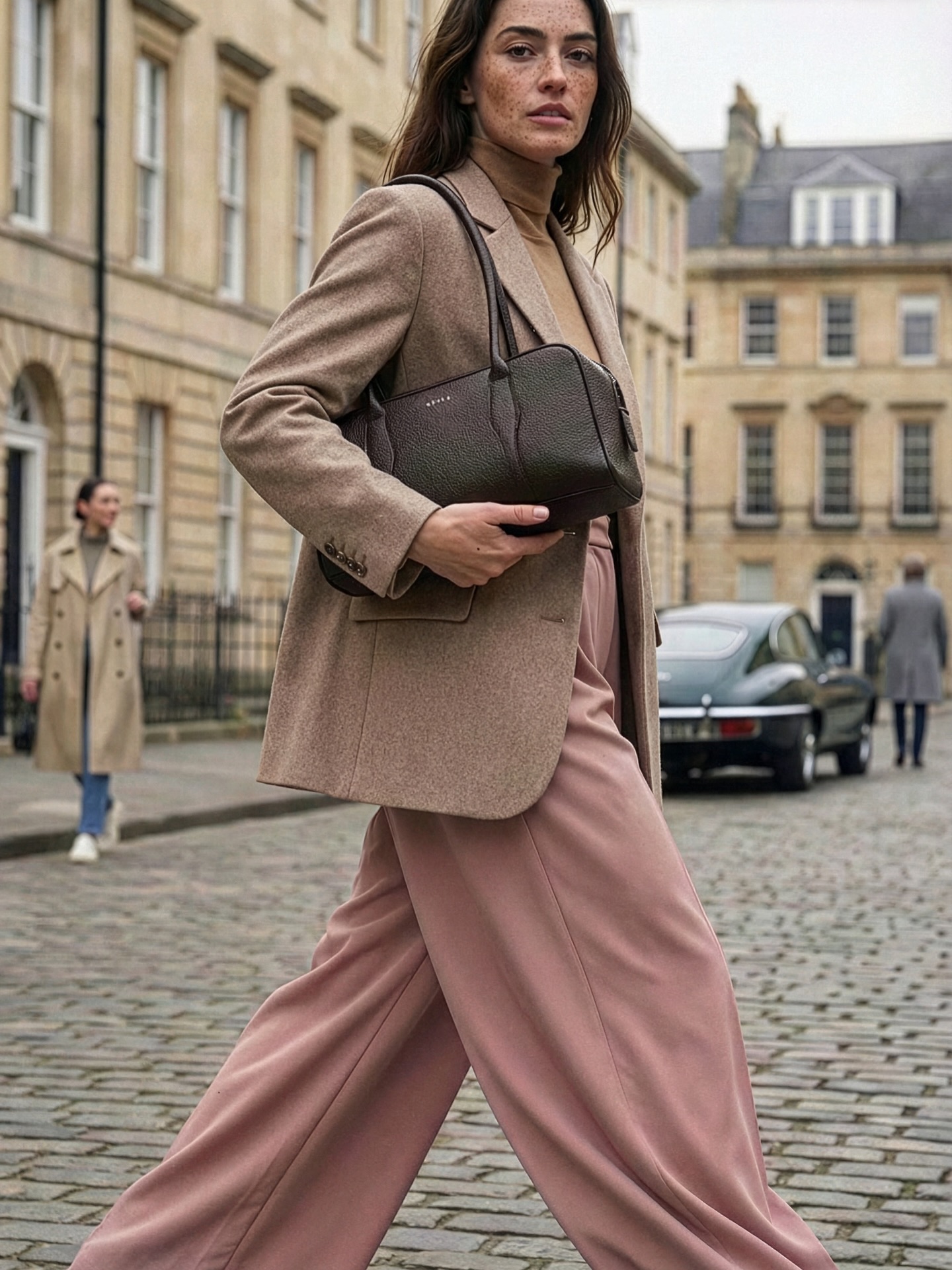 Nie wszystko musi być głośne, żeby robiło wrażenie.
Są rzeczy, które wybierasz intuicyjnie.
Bo pasują do Twojego rytmu, do poranków w mieście i długich spacerów bez planu.
Bowling Bag w czekoladowym brązie
ma formę, która przetrwa sezony
i kolor, który z czasem nabiera charakteru.
To torebka, która nie zmienia stylizacji —
ona ją domyka.
Na dziś.
Na jutro.
Na lata.