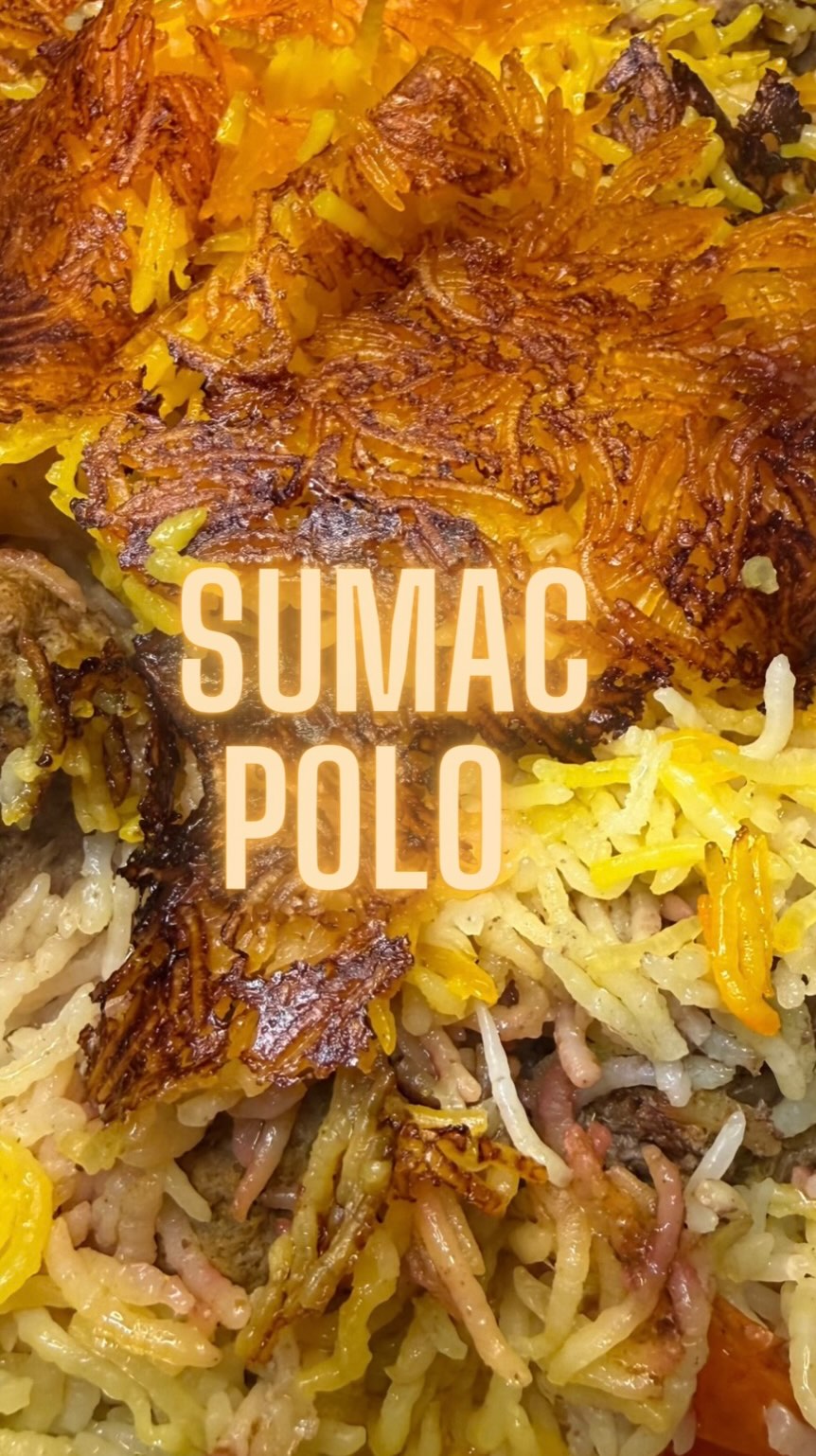 Sumac Polo ⬇️⬇️⬇️
RECIPE BELOW - (Rice with Sumac Meatballs & Tomatoes)
Ingredients
• 500 g minced meat
• 1 medium onion, finely chopped
• 1 tsp turmeric
• 1 tsp black pepper
• 2–3 tbsp sumac, divided
• 500 g mini tomatoes
• Saffron water
• 5 tbsp oil, divided
• 400 g basmati rice
• 2 tsp salt, divided
Instructions
In a bowl, combine:
• Minced meat
• Finely chopped onion
• 1 tsp salt
• Black pepper
• Turmeric
• 1 tsp sumac
Mix well until fully combined.
Shape into meatballs about the size of a walnut.
Heat 1 tbsp oil in a pan over medium heat.
Brown the meatballs on all sides (they do not need to be fully cooked).
Remove and set aside.
In the same pan, add the mini tomatoes.
Sauté for about 5 minutes, until slightly softened.
Set aside.
Wash the basmati rice until the water runs clear.
Bring a large pot of water , add:
• Rice
• Remaining 1 tsp salt
• 1 tbsp oil
Cook until the rice is half-cooked (soft on the outside, firm in the center).
Drain well.
Add 3 tbsp oil to the pot and drizzle in a little saffron water.
Layer the rice
Half of the rice
Sprinkle 1 tbsp sumac
Arrange meatballs evenly on top
Add tomatoes
Sprinkle another 1 tbsp sumac
Add remaining rice
Pour remaining saffron water over the rice
Wrap the lid with a clean tea towel and cover the pot tightly.
Cook over low heat for 45 minutes, allowing the rice to steam and form tahdig.
Serve with Salad Shirazi on the side.#persianfood #sumac #rice #foodlover #foodie