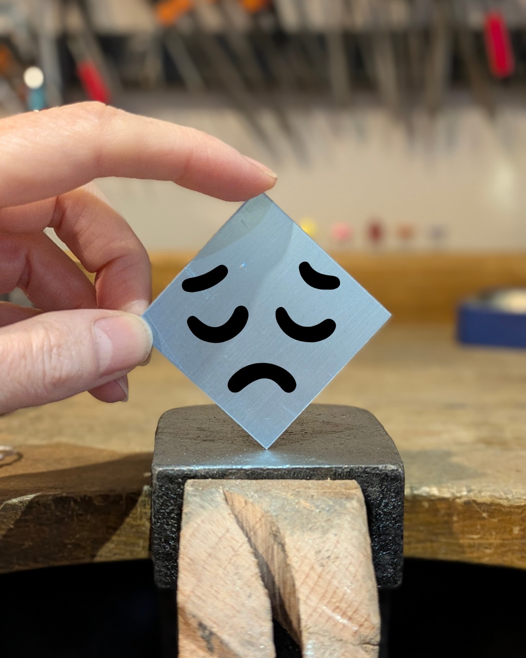 The price of silver is shocking at the moment! This piece of silver is only 0.7 mm thick and measures 5 x 5 cm. It's not huge, it won't last me very long and it's smaller than the size I would usually buy.
One year ago this cost me £11.40, in November 2025 it cost £38.88 and earlier this week it was £55.40. I've just looked and today it would be £62.32.
I know that I should buy larger amounts but when I'm also buying various silver wire and other sheets the price adds up so quickly that it's scary. The really worrying thing is that it doesn't look as if it's going to come down any time soon and is just going to keep rising. I'm doing my best with prices but they will need to increase again soon.
I'm trying to keep in mind that silver is a precious metal and handmade jewellery isn't the same as mass produced, it is a luxury item with a uniqueness that is so special.