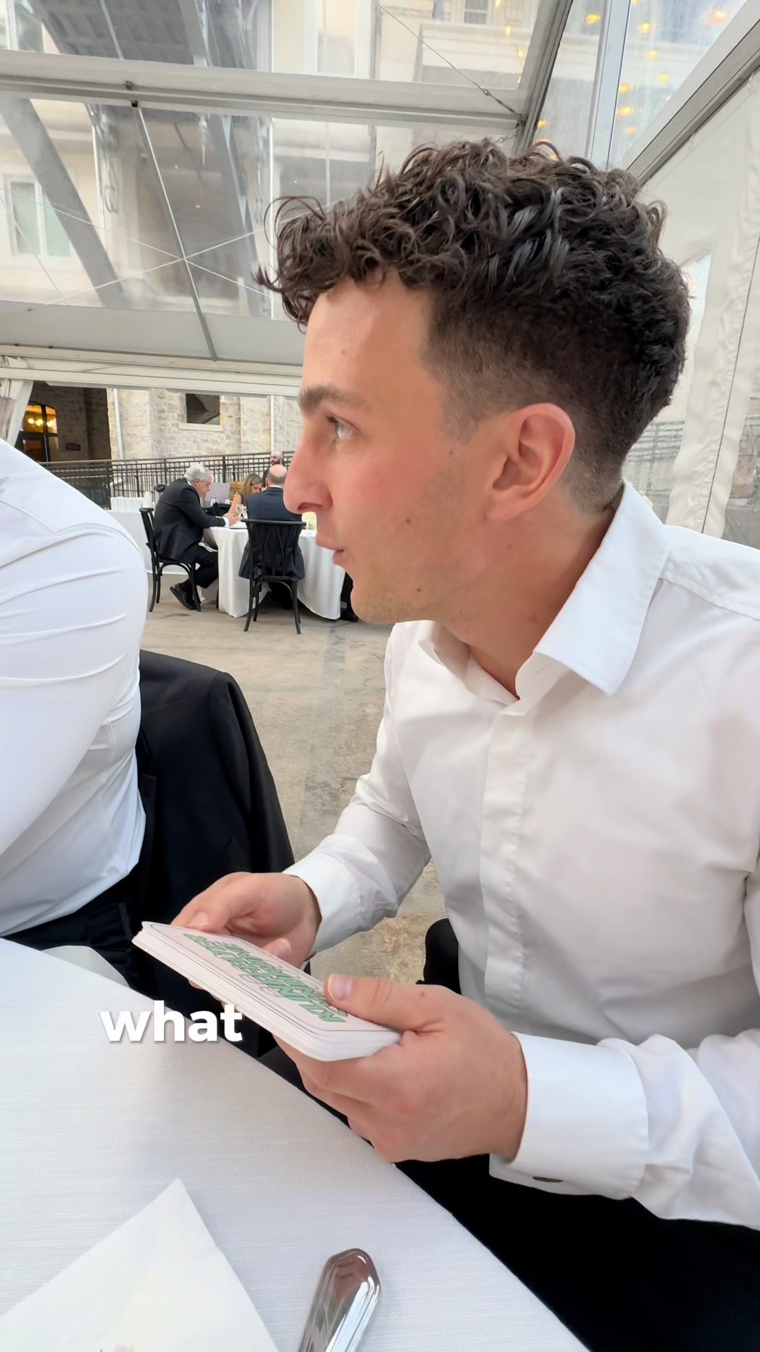 Part II of what happens when you bring your genetics flashcard deck to a wedding with old friends 🤪