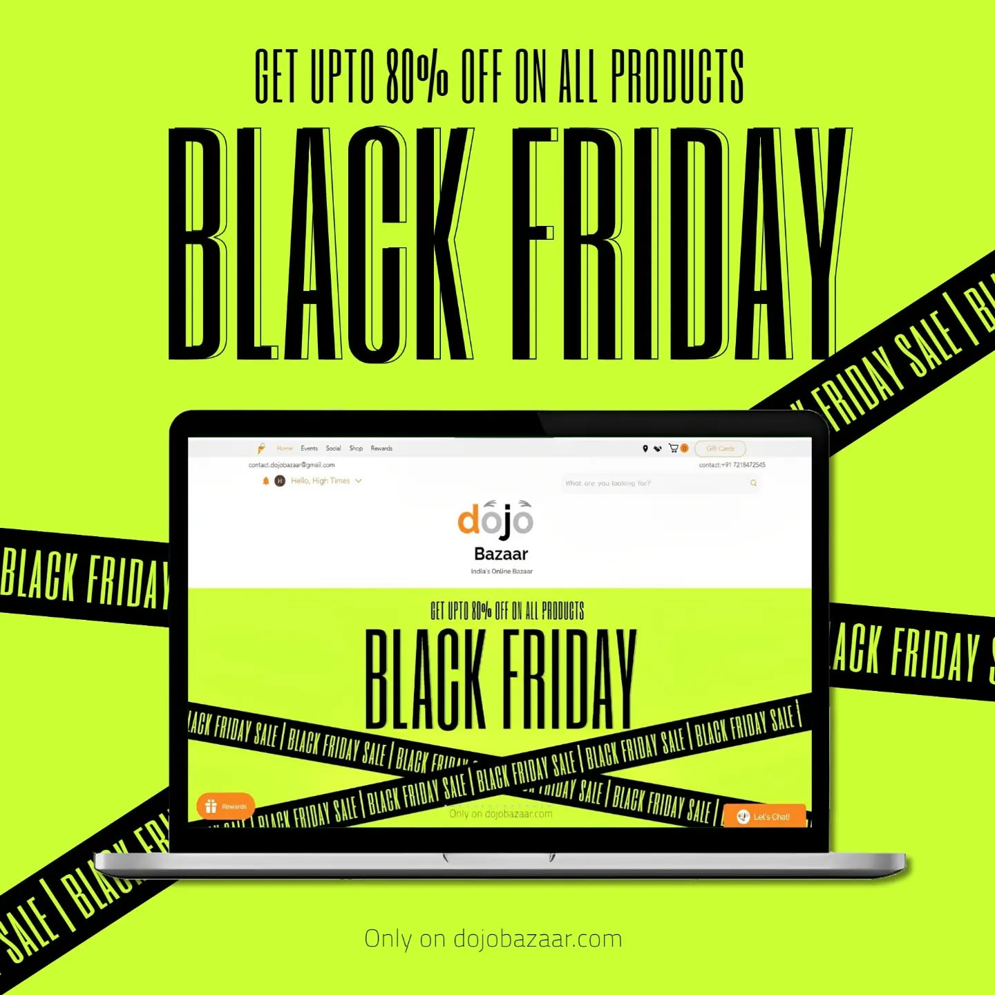 Black Friday sale
Starting from 09:00AM - 11:00PM
On Friday, November 25th, 2022.
Get up to 80% OFF on all products available. Get your deal before it's out of stock.
Also check out the dojobazaar rewards program to get points which will then be exchanged to coupons up to 100% OFF
#blackfriday #blackfridaysale #blackfriday2022 #blackfridaydeals #blackfridayshopping #blackfridayweek #fridaysale #sale #discount #dojobazaar #dojobazaardeals #dojobazaarsale