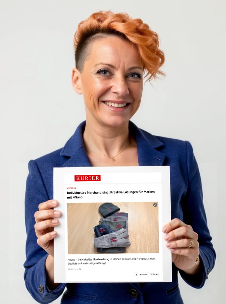 Kreatives Merchandising neu gedacht 💡
Weg vom Einheits-Giveaway: hochwertig, nachhaltig & individuell – wie 4Nano Marken sichtbar macht.
Mein Bericht im KURIER ✨
https://kurier.at/cm/individuelles-merchandising-kreative-loesungen-fuer-marken-mit-4nano/403123434
#4bynano #Merchandising #KreativesMerch #IndividuellesMerch #NachhaltigeWerbung #Branding #Markenauftritt #CorporateMerch #NachhaltigesMarketing #Kurier