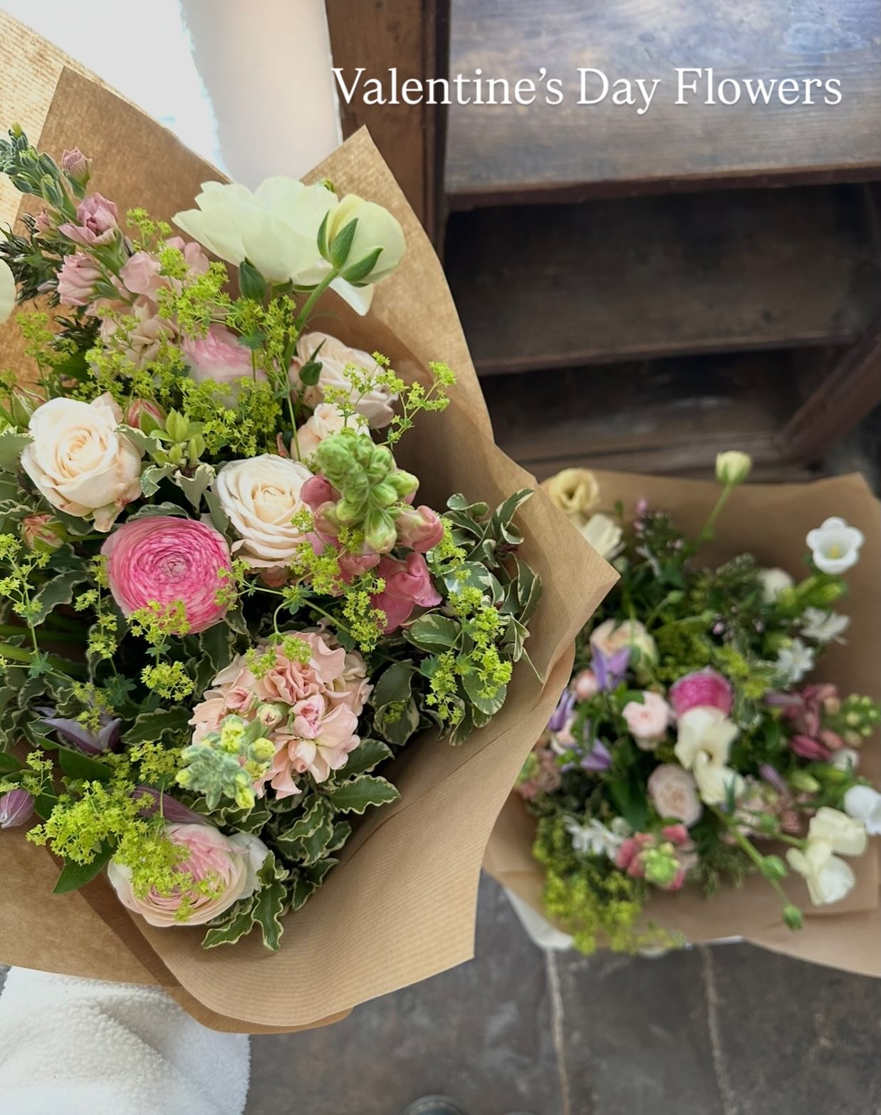 Who says that valentines flowers have to be all red! Why not go for something a little different.
Preorders are now open and don’t forget if you order before 30th January we will upgrade your bouquet to the next size - just a little treat from us ✨
Limited availability for delivery so make sure to order early to avoid missing out.