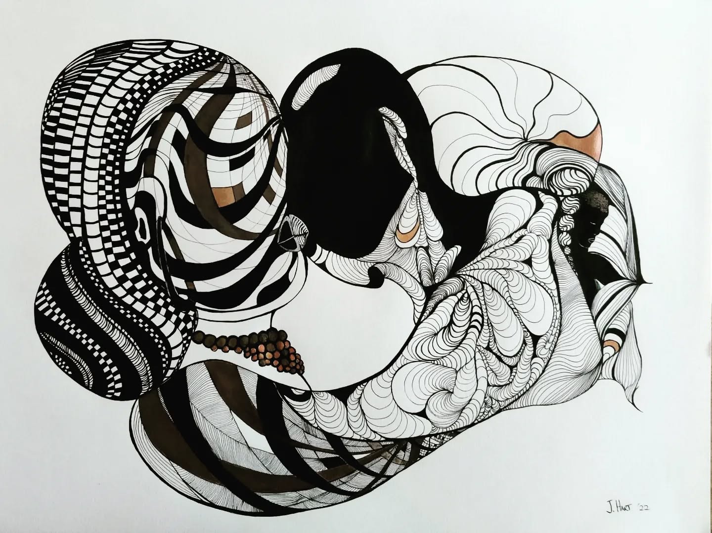 Togetherness....... abstract ink fineline art.....
#inkdrawing #abstractartist #finearts #drawingoftheday