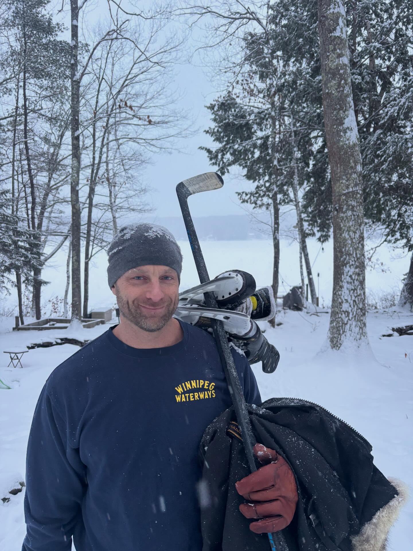 Sometimes you need to slow down to let the miracles catch up
This was @kendra.hewitt and my theme for 2025
And one of the miracles that came true for us was our shared dream to have a lake home in Maine
God had his hand on this place for us once we were ready
And I could never have expected it to be so magical and how much joy it has brought our family
It has helped me get back in touch with my inner child again with fishing, lake swimming, boating, skating, and just being outdoors again
And to be able to host friends, family holidays, and of course make good on our promise to Huckleberry that we would have our own lake to swim in one day (😢 daisy dukes is jealous looking down from above)
It’s easy to stay caught up in the constant doing of life, keeping up with demands, responsibilities, obligations, commitments etc.
This is your reminder (and mine!) that it’s ok to slow down sometimes and do shit that used to bring you joy, happiness, laughter, and peace.
It’s something I’ve realized that has been a deficiency in my life for a long time!
Don’t get old and boring. Have fun and fill your cup.