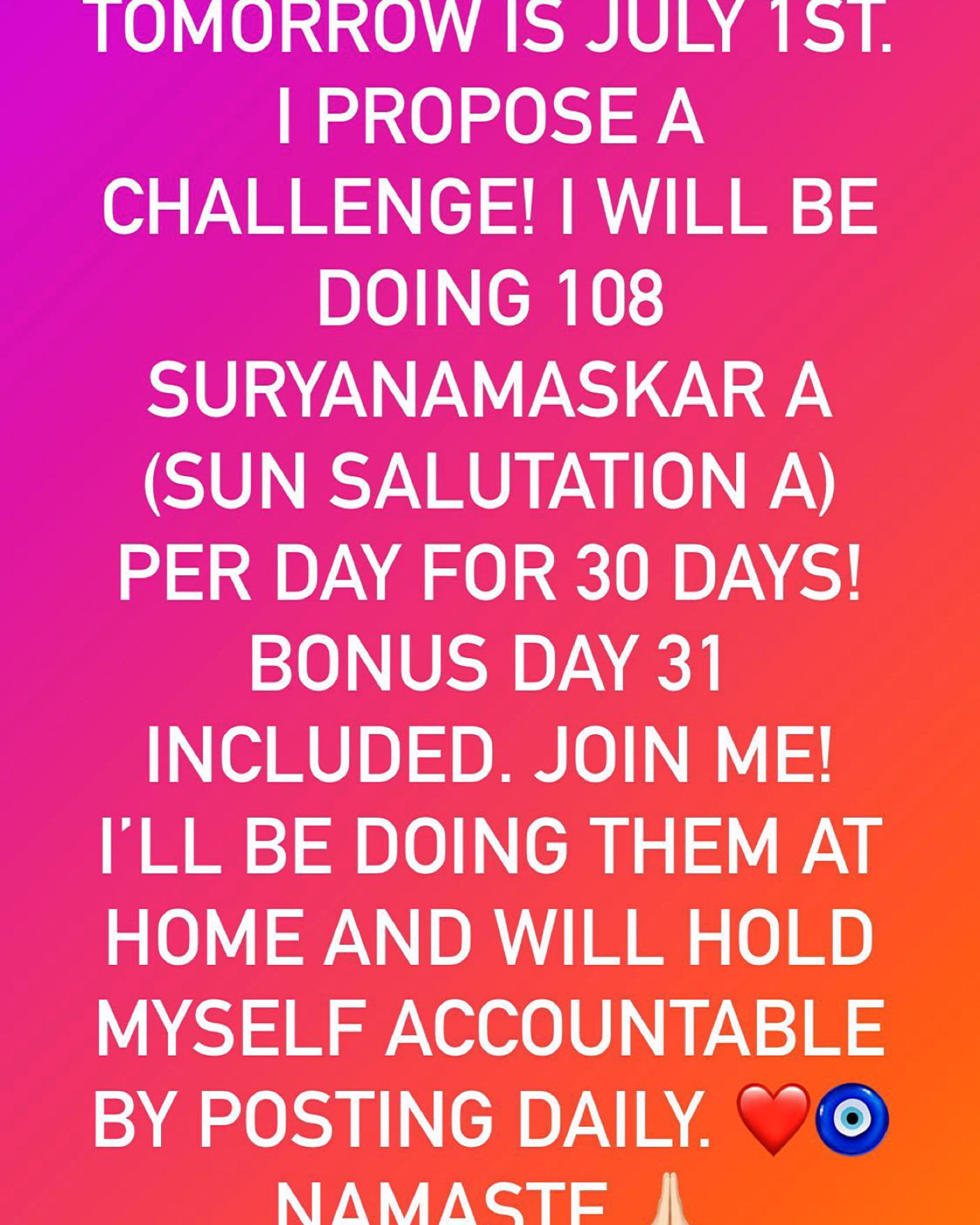 108 Suryanamaskar A for 30 days challenge! #crazy