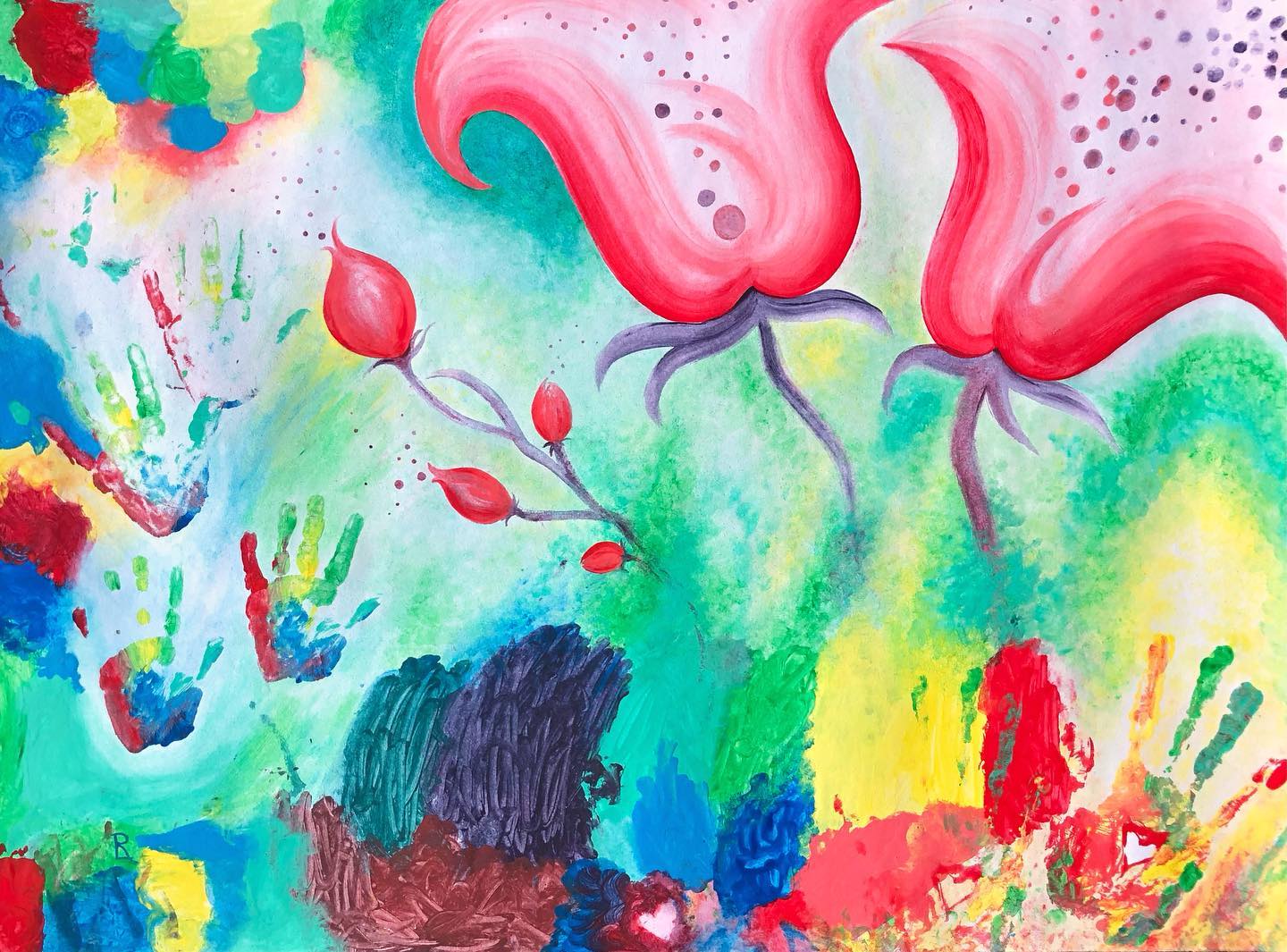 Gestern Abend haben wir dieses Bild beendet. 😍 Ich lasse mal freien Raum für eure Interpretationen! 😊
🩷❤️🧡💛👧🏻👩🏻🎨💚🩵💙💜
.
.
@hervelancelin
#luftfarben #colorfulartwork #luxembourgartprize #nachwuchskünstler #artwork #colorfulart #fingerfarben #wirmalenunsdieweltwiesieunsgefällt #buntistmeinelieblingsfarbe #toddlerpainting #toddlerart #toddlerartist #farbenfroh #ilovecolors #fantasie #colorfullikearainbow #seelenbilder #soulpainting #instaart #rainbowcolors #fingerpaints #artthatmakesyouhappy #artthatmakesyoufeelgood #artes #spiritualart #daslebenistbunt #seedsoflove #createfromlove #gardenofeden #createyourparadise