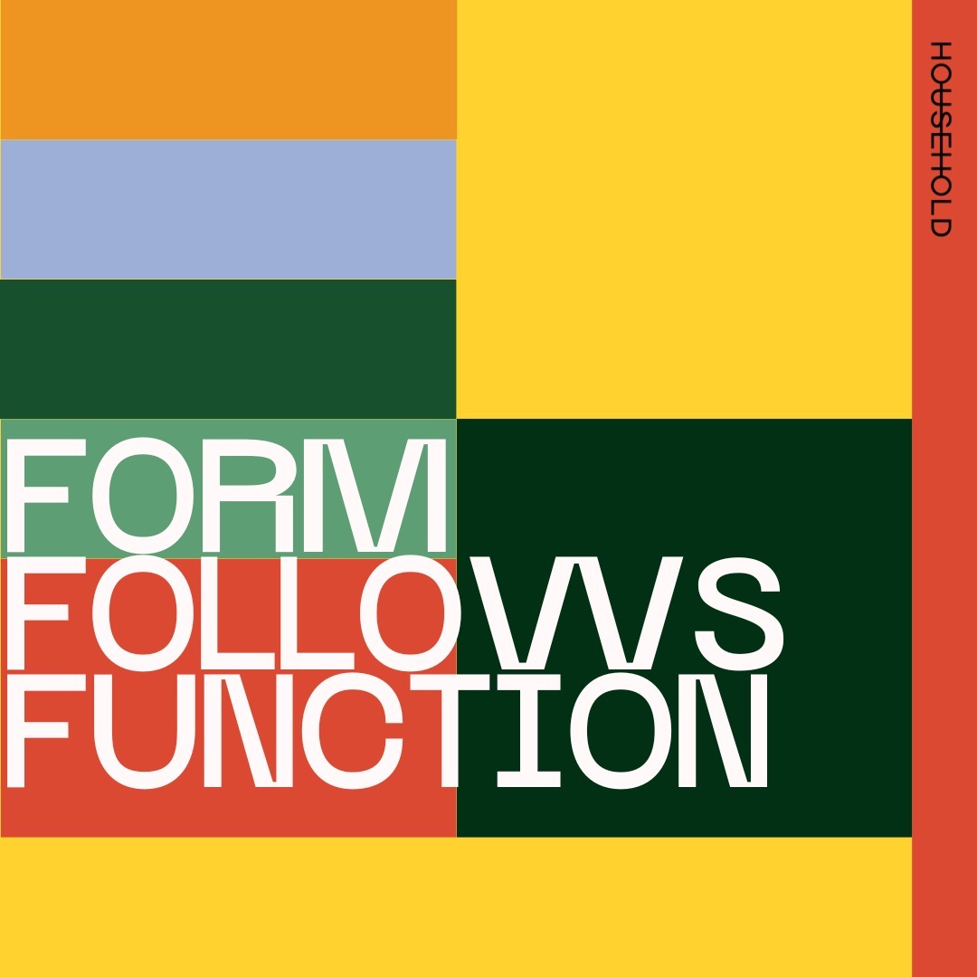 We're looking forward to hosting 'Form Follows Function' next week, an exhibition curated by Household, including artworks and new commissions by Array Collective, Sighle Bhreathnach-Cashell, Lorraine Burrell, Majella Clancy, Ailbhe Greaney, Mark McGreevy, Jan McCullough, Tara McGinn, and Locky Morris.
Join us for the opening of this exhibition on Friday 9th August 6pm - 9pm at La Roche House (5a Windsor Avenue North, Belfast BT9 6EL).
The exhibition is free and open to the public on Saturday 10th and Sunday 11th August between 11am - 4pm by appointment only. Please contact Household directly by sending your name to info@householdbelfast.co.uk
@artscouncilni @belfastcitycouncil @artsbusinessni @laroche_belfast @upholdartni @majellaclancy @agreaneyphoto @sighlebc @markfmcgreevy @lockymorrisartist @jan.mccullough @just_the_heifer @arraystudios @venus_dupree @householdbelfast