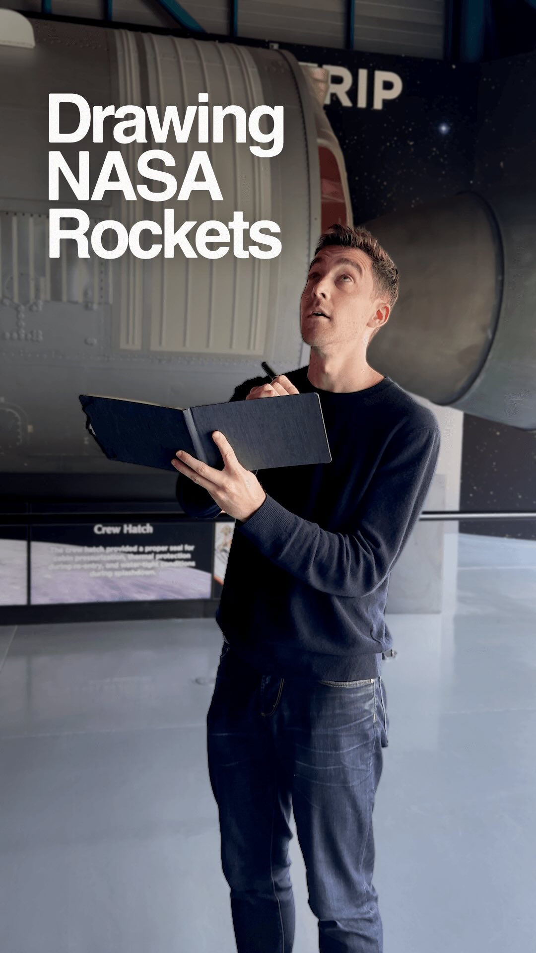 Glad to finally finish some old drawings and call this sketchbook complete📓🚀 #sketchbook #drawing @nasa