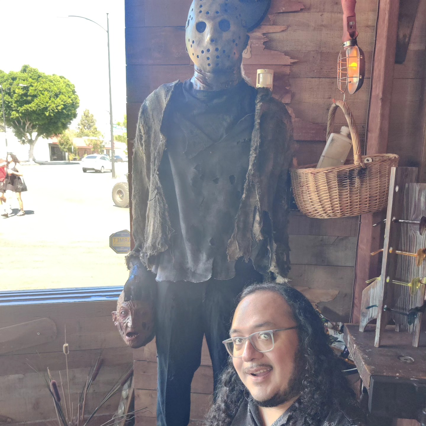 Ran into old friends.