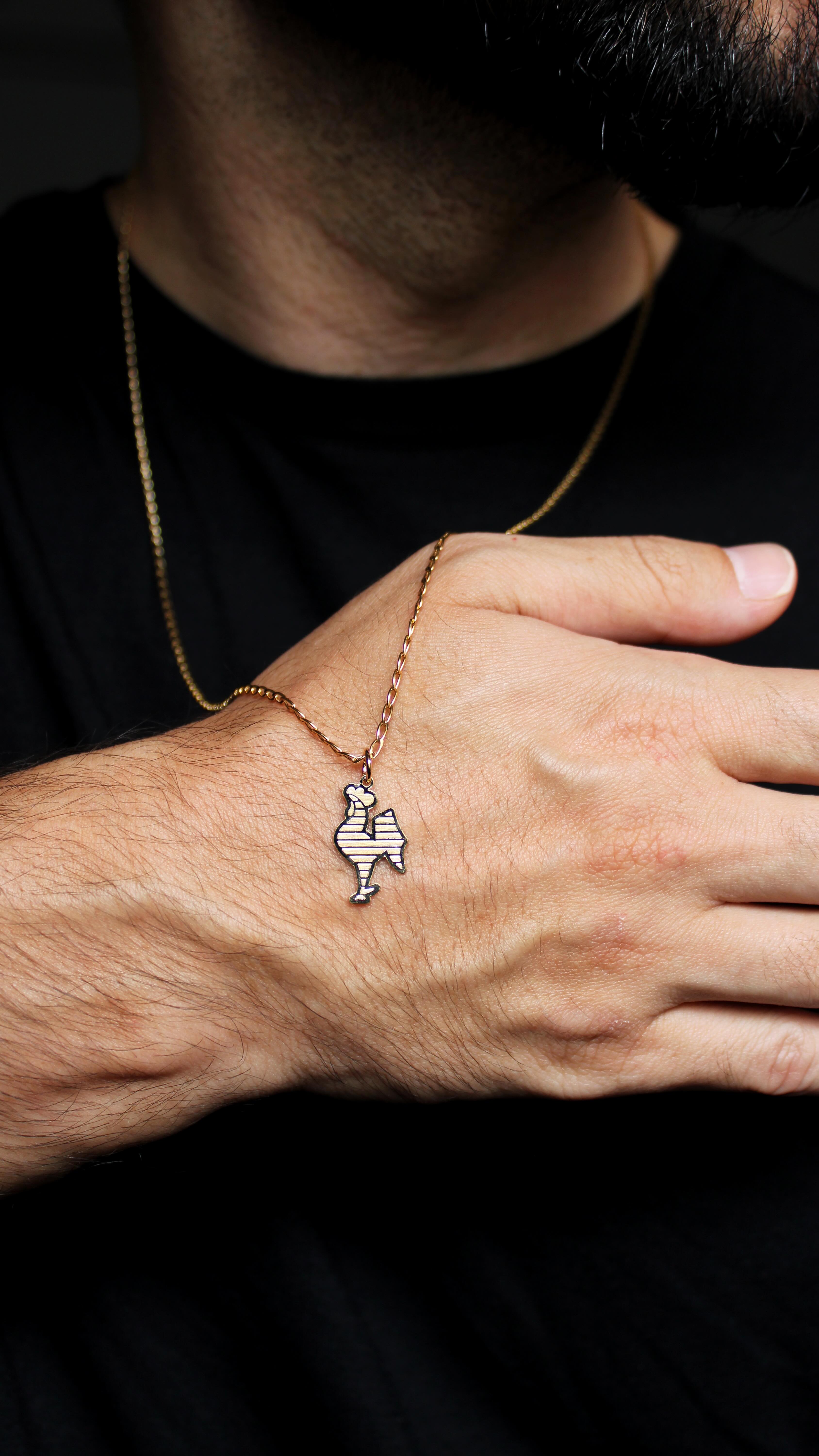 #galo #atleticomineiro
Pingente Galo <prata ou semijoia>