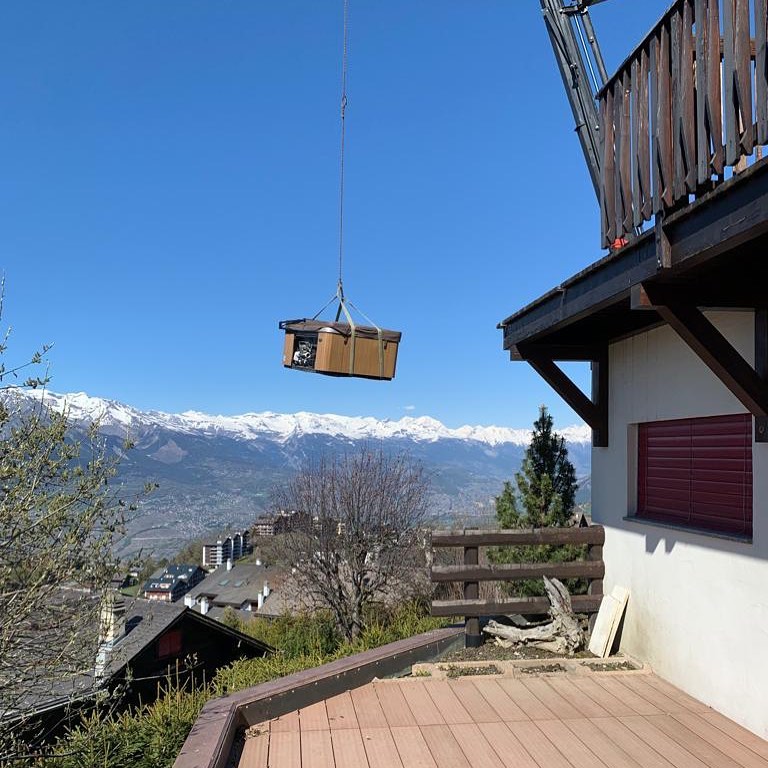 Day one was good!🤘
-
-
#nendaz #nendazswitzerland #garden #gardening #landscaping #jacuzzi