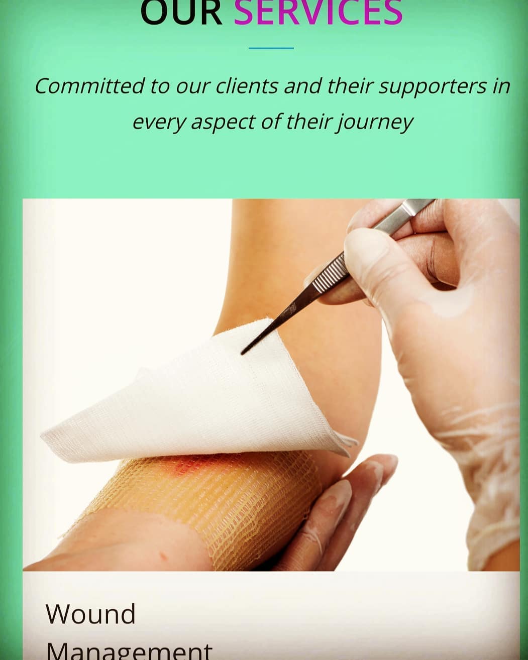 Wound care management with the correct infection control practices to stop further deterioration of a wound. Contact us and get the latest update on wound management.