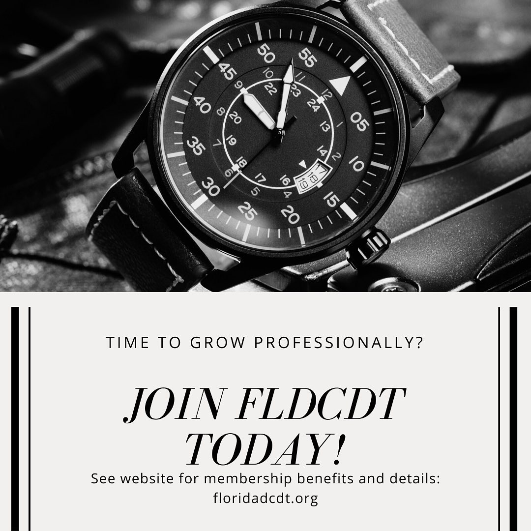 Want to grow professionally? Ready to expand your knowledge of transition? Become a member of FLDCDT today! See website for membership details: Floridaās from.org #fldcdt #fldcdtvisions2021 #transitionrocks @fldcdt
