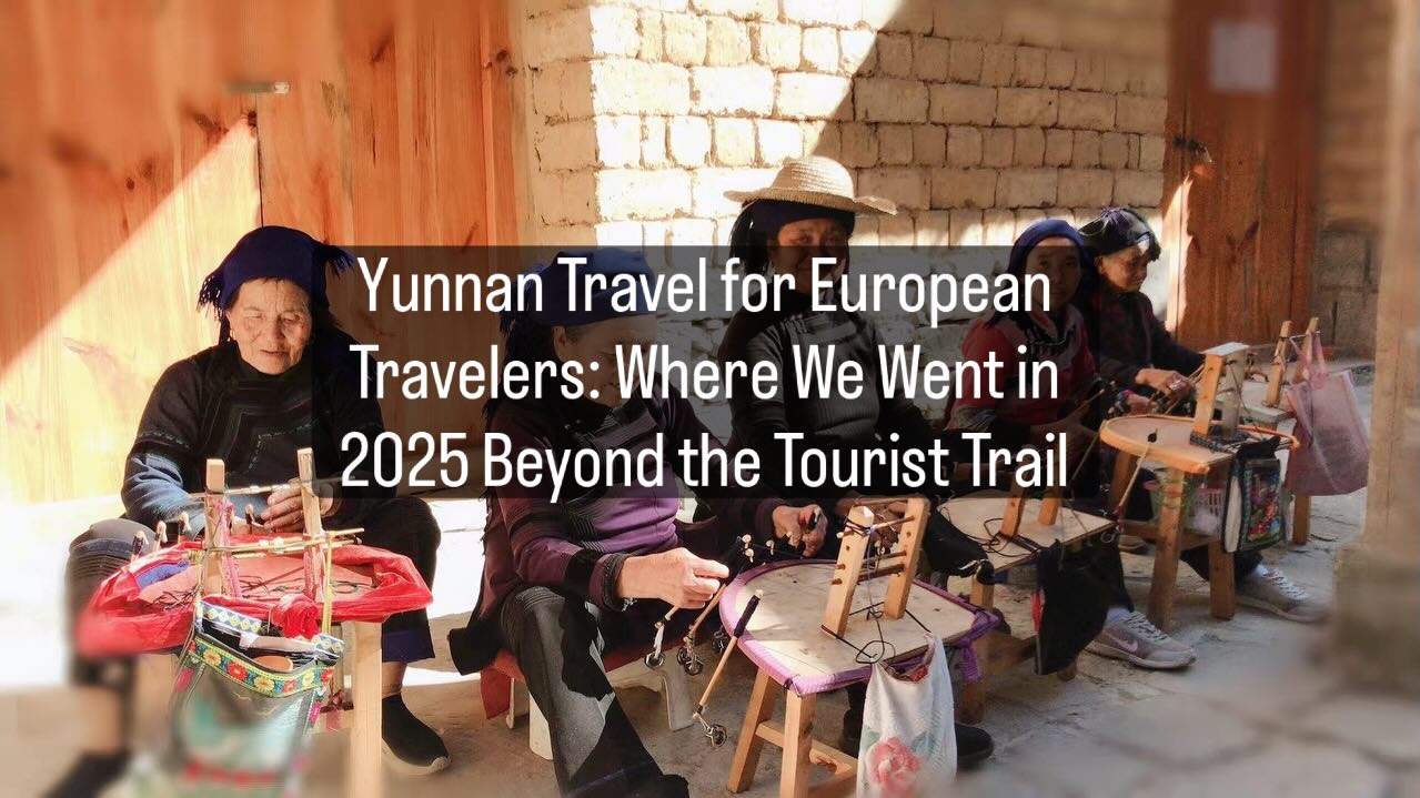 Yunnan Travel for European Travelers: Where We Went in 2025 Beyond the Tourist Trail
In 2025, our journeys through Yunnan were intentionally designed for European travelers — travelers who value walking over rushing, context over checklists, and lived culture over staged experiences.
From mountain hiking routes to little-known villages and meaningful ethnic encounters, this journey reflects how European travelers prefer to explore — with time, depth, and respect.
Find out more in our bio
#kikiholiday #kikiholidays #yunnan #travel #china