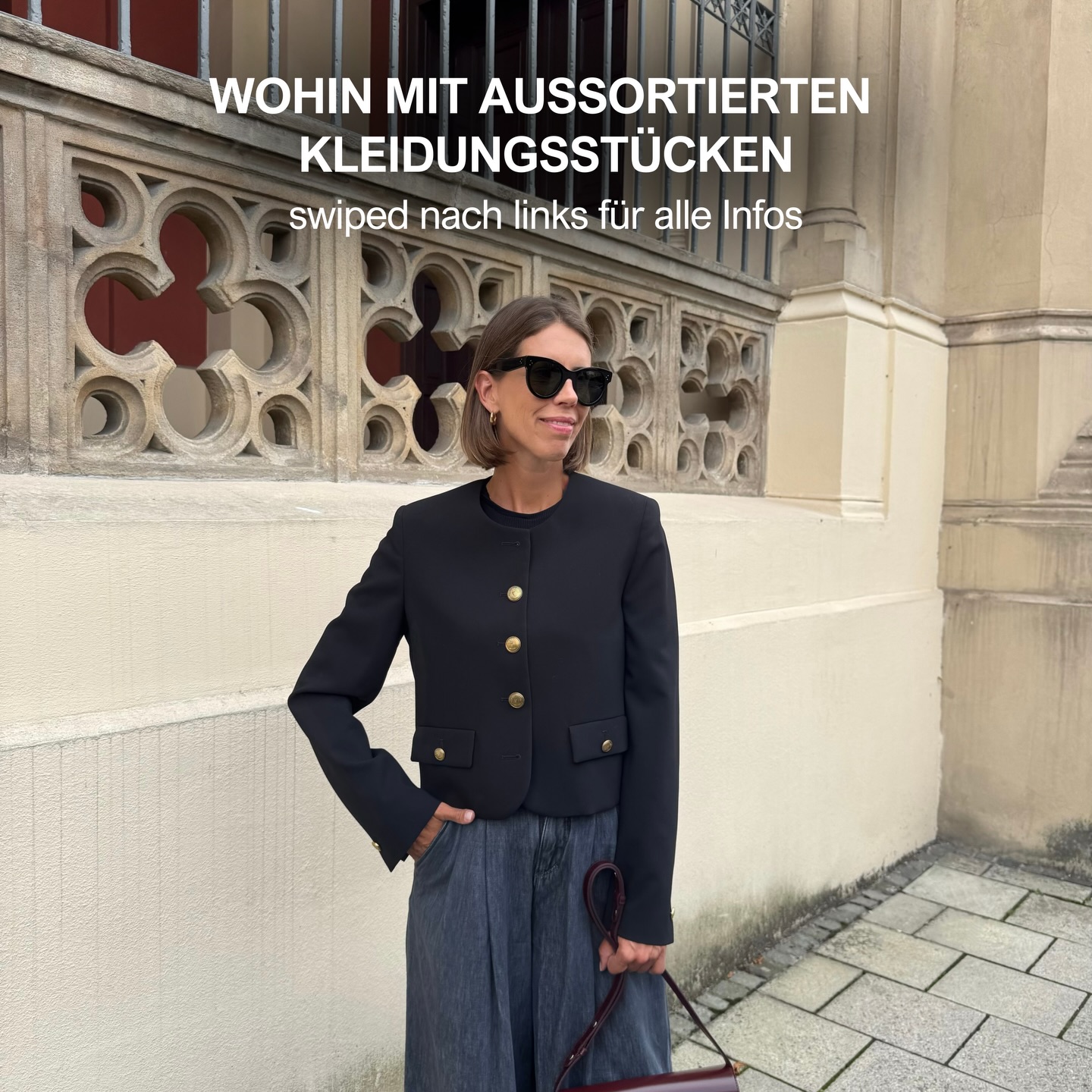 Wohin mit aussortierten Kleidungsstücken?
Diese Übersicht ist aus meiner Erfahrung als Style Coach entstanden –
aus vielen Kleiderschrank-Checks, Gesprächen mit Kundinnen
und euren wertvollen Tipps aus der Umfrage letzte Woche.
Vielleicht ist auch für euch die eine oder andere gute Idee dabei 🤍
Was macht ihr am liebsten mit Kleidung, die ihr nicht mehr tragt?