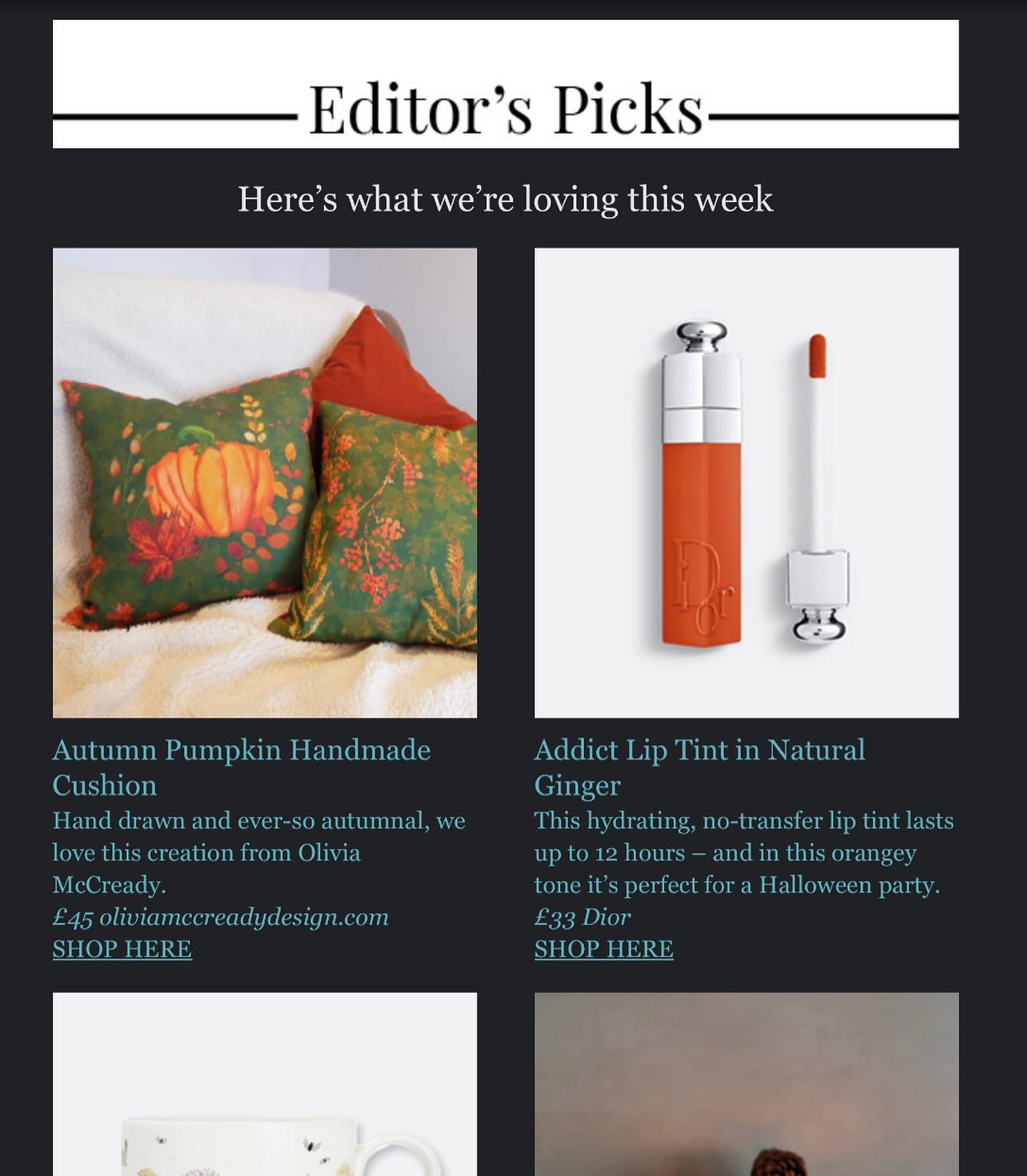 Check out my feature in the @living_north Editor’s Pick e-newsletter for this week! https://livingnorth.us2.list-manage.com/track/click?u=303e5d7c4a2f7e6632ea64091&id=54693b6288&e=4cfa2858d6