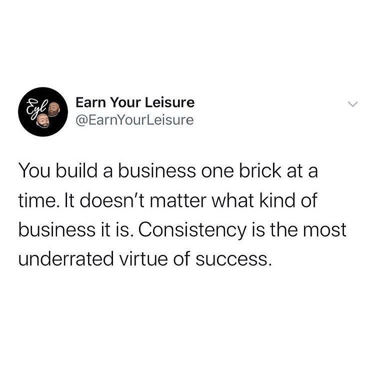 Consistency is Key ๐
โข
โข
โข
#HopperWebDesign #Webdevelopment #WebDesign #Motivation
#DailyInspiration