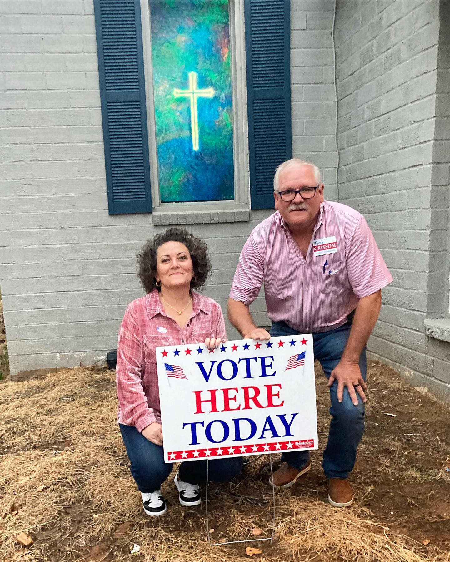 🇺🇸 TODAYS IS THE DAY!
My wife and I have already voted! Don’t forget: Polls are open 7 am - 7 pm today. Please share with friends & family and remind them to vote for me, Rusty Grissom for Cleveland County Commissioner District 3. Change for the BETTER! #yourvotecounts #clevelandcounty #vote #govote #votevotevote #oklahomavotes #oklahoma #norman #noble #okc #oklahomacity