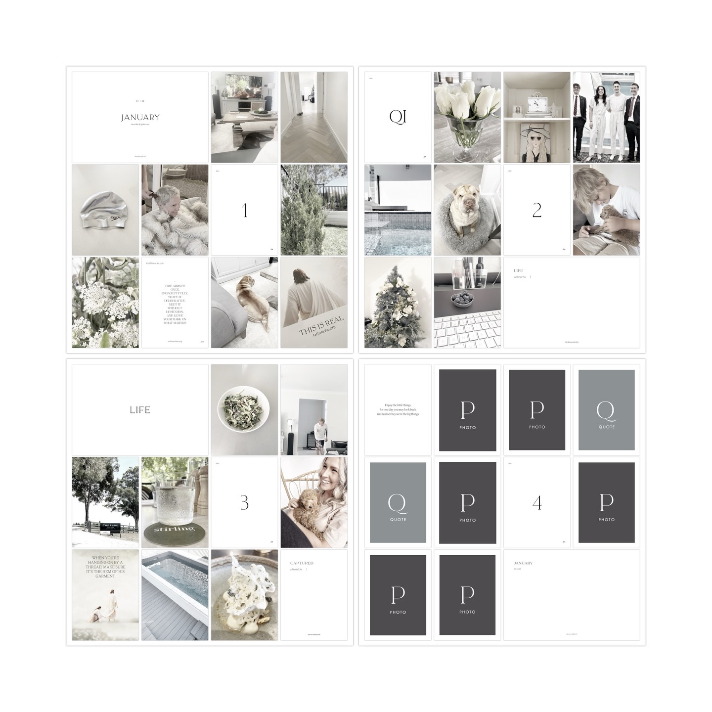 WHAT MATTERED HERE
Nearly week four of 2026.
No scramble. No pressure. No need for motivation or discipline.
Not because life is quieter, but because the system is already doing the work.
When mid-March arrives, there will be no lag, no catching up, no rebuilding momentum. The structure is in place. The rhythm is set. The year is already held.
This is what happens when you stop relying on willpower and start relying on design.
When your year is supported by intention, not urgency.
Progress doesn’t come from pushing harder.
It comes from preparing wisely.
This is the power of a system built to carry you, quietly, steadily, and all year long.
Sal
🤍
📁Page Maps, Yearbook Collections: Foundstions, Time Markets, and the new Life Frameworks arring soon.