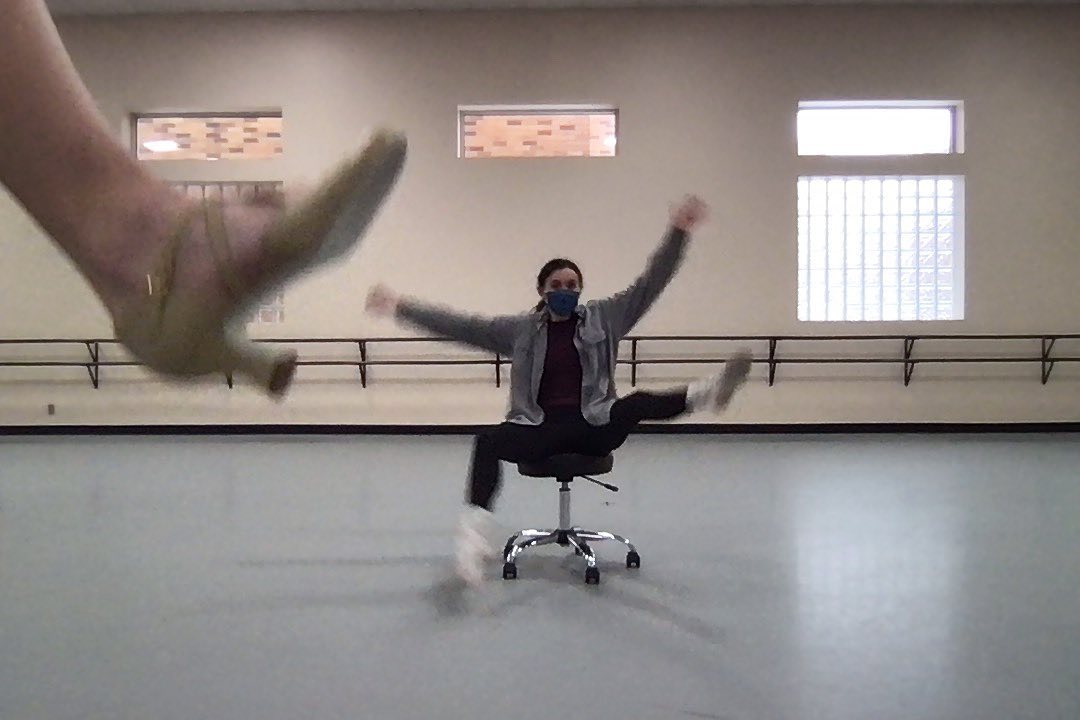 Mood for day one of capstone rehearsals!!!!