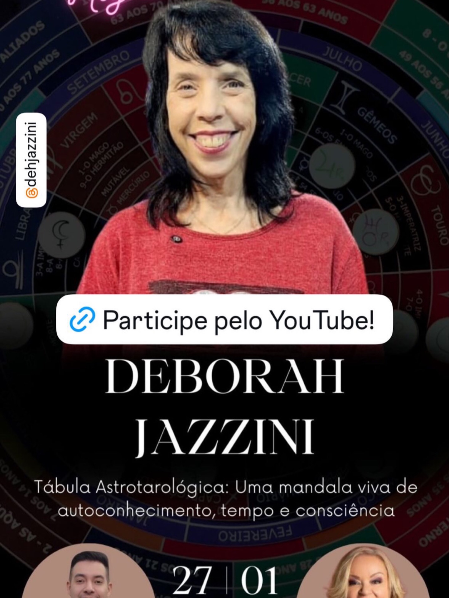 Daqui a pouco eu estarei no Podcast Médium Night com @eduscarfon e Sandra Suzi, no canal no YouTube https://youtube.com/live/jFJVR6AI6wQ?feature=share até já!
#tabulaastrotarologica #tarot #astrologia #consultasonline