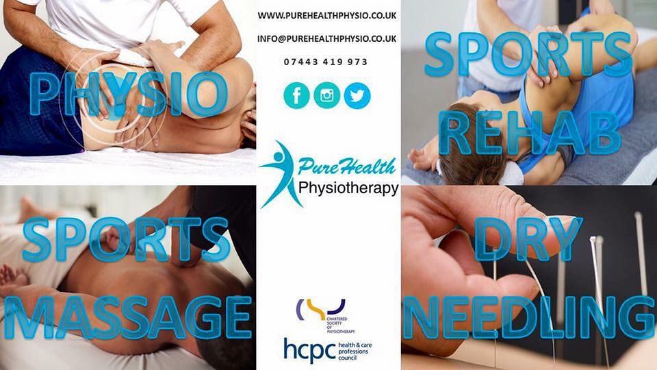 Experiencing pain? We have the solution
Contact us today:
www.purehealthphysio.co.uk
Info@purehealthphysio.co.uk
07443419973
#physiotherapy #sportsrehabilitation #sportsrehab #sportsinjury #sportsmassage #acupuncture #dryneedling #backpain #sciatica #backpainrelief #sunburyonthames #feltham #shoulderpain #kneepain #nackpain