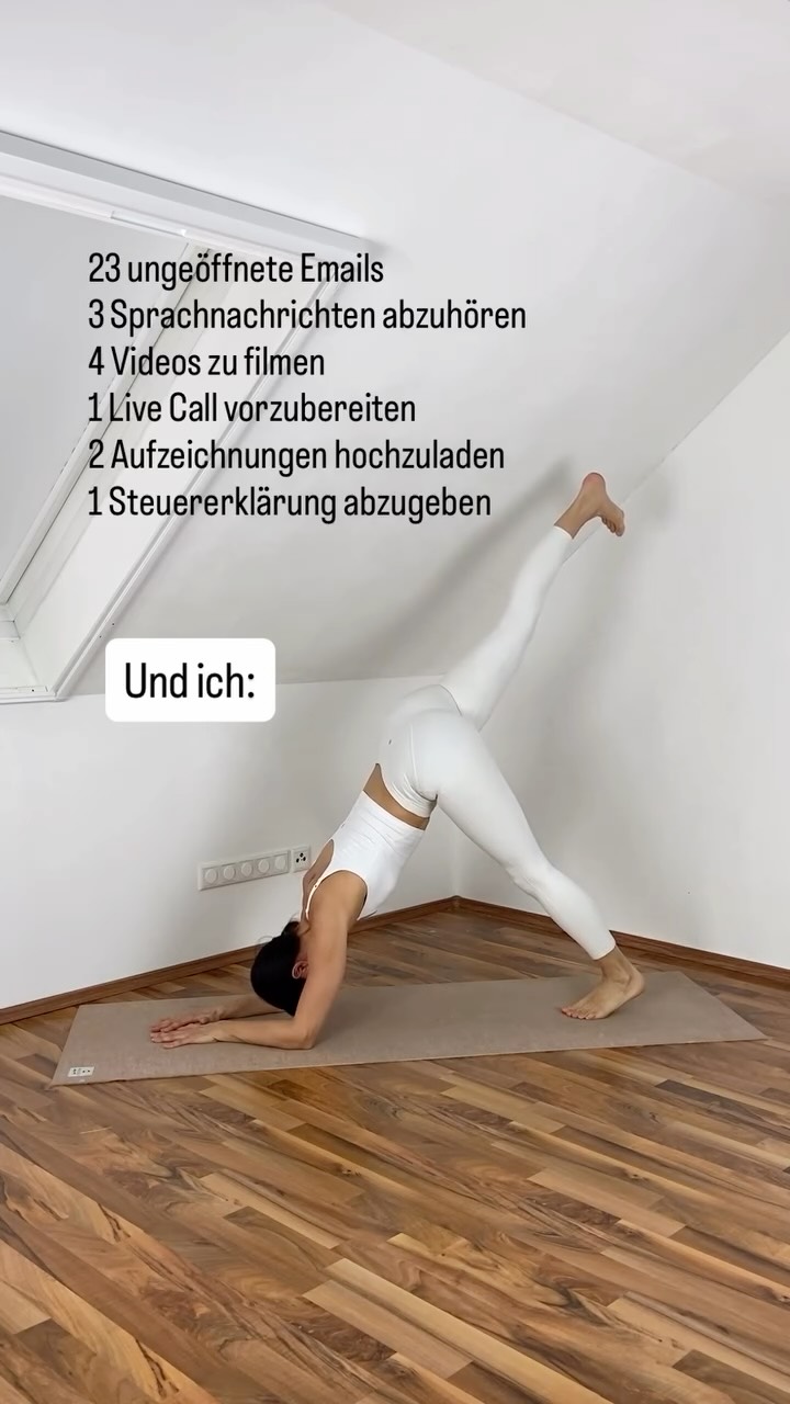 Alles eine Frage der Prioritäten…
Was ist deine?
Komm zum Live Webinar morgen um 11:00 um 0€ und lerne wie du weniger Zeit brauchst für deine Yoga Klassenplanung.
✅Damit du mehr Zeit hast für deine Yoga Praxis! 🧘♀️
Kommentiere: klassenplanung