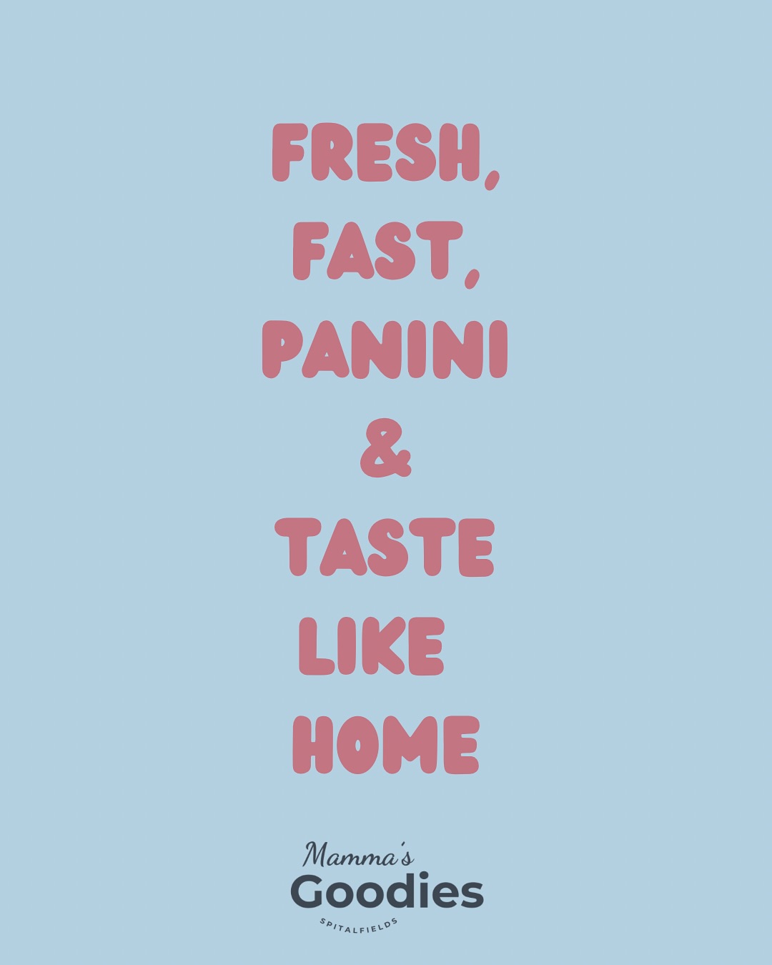 Fresh, Fast, Panini — and tastes like home 💚🤍❤️
That’s the heart of our new menu.
Come and taste it for yourself at #SpitalfieldsMarket or order online!
And thanks to @thebloomingfox for the beautiful illustration 🫶
#MammasGoodies #FeelGoodFood