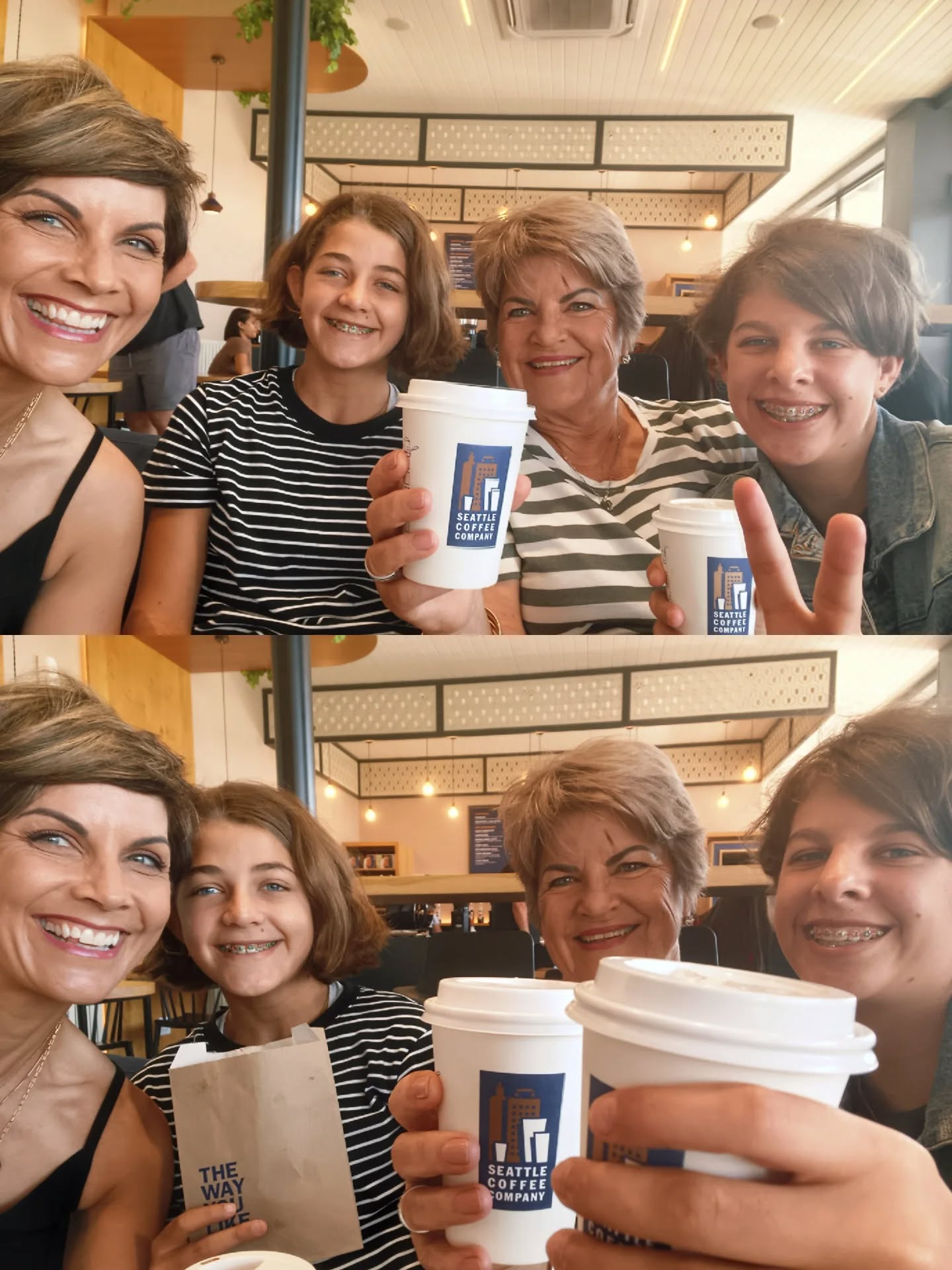 Die kuier was lekker Ouma.
Dankie.
🤎
Hoefnota -
Seattle, dié Platteland-trop maak púík-erste koffie-ambassadeurs.
Julle is ons 'áltyd-móét-stop' buite die kraal se grensdraad.
Dog ons noem dit maar net...
😎
@koch.estelle
@siebritzjurgen - ons mis jou saam met ons as jy pars Jorra!