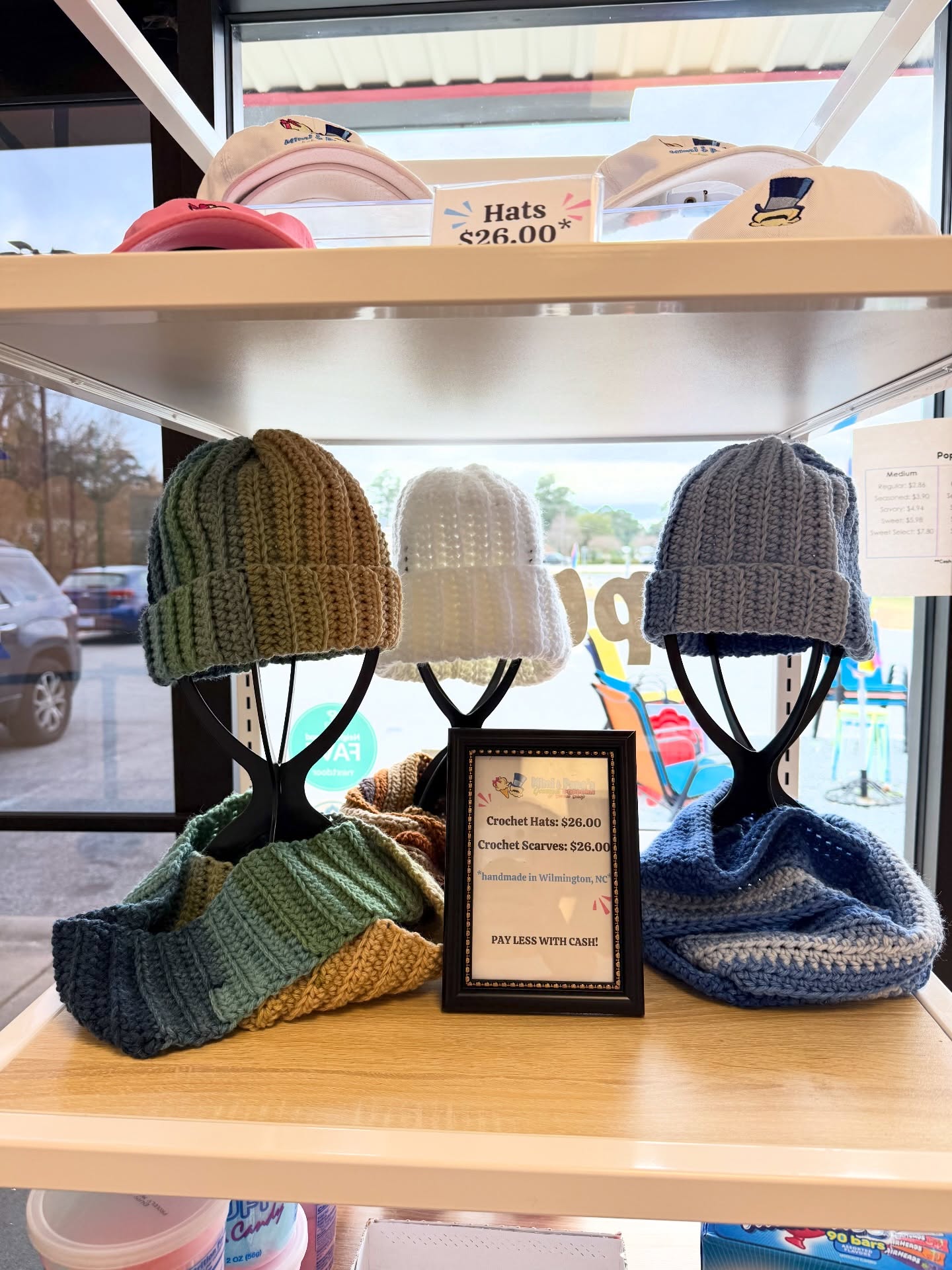 If you’re in need of a warm, super cute beanie (or toboggan as we call them down here) or scarf for these cold days or to give as a gift - Jordan has you covered!
She’s the talent behind these beautiful creations and more! ❤️She’s been crocheting for several years now and is able to create things that are not just super cute - they are comfy, soft, and durable.
These are a small sampling of what she has available. Pop by to check them out and support a local crafter!
You can also follow her account @fuzzypenguindesigns on Instagram!
#mimiandpapaspopcorn #proudmama #proudmimi #proudpapa #crochet #handmade