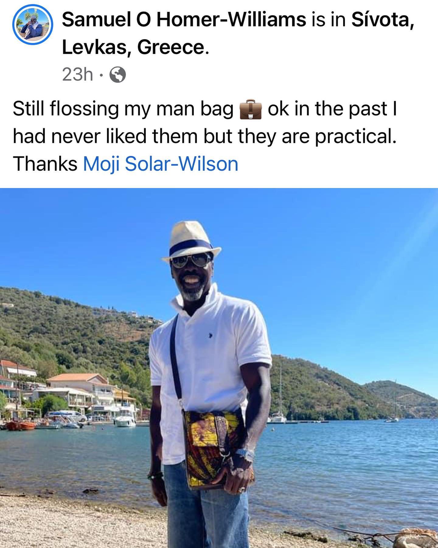 Another happy customer … Thanking Sam for the shout out 💖
#manbag #afrocentric #shukuaccessories by @mojisworld1
#blackownedbusiness #ankarafashion