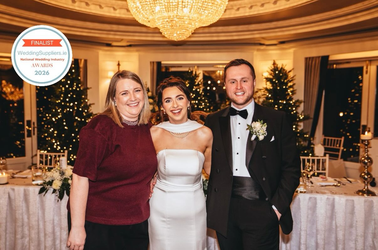 Ten more sleeps until the 2026 @weddingsuppliers.ie Awards which will take place on Tuesday 3rd February in the Johnstown Estate. 🤍🎉✨
I am delighted to be a finalist for Wedding Planner of the Year 🏆 Really looking forward to catching up with all my wedding industry pals and meeting some new ones! ❤️
Here I am with my last couple of 2025 - Kim & Fiachra who had an amazing NYE wedding in @bellinghamcastle ✨ Captuted by the wonderfully talented @steven_neeson
#excited