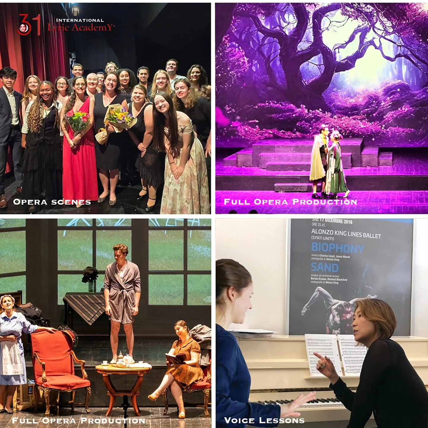 Voice lessons, coaching, full Opera, Opera scenes, Musical Theatre and more! Join us for sumer #31 in Italy 💚🤍♥️
Follow @internationallyricacademy
.
.
.
.
.
.
#internationallyricacademy #operasingers #yaptracker #singinitaly #summerprogram #ilasummerprogram #apply #now #to #singinitaly