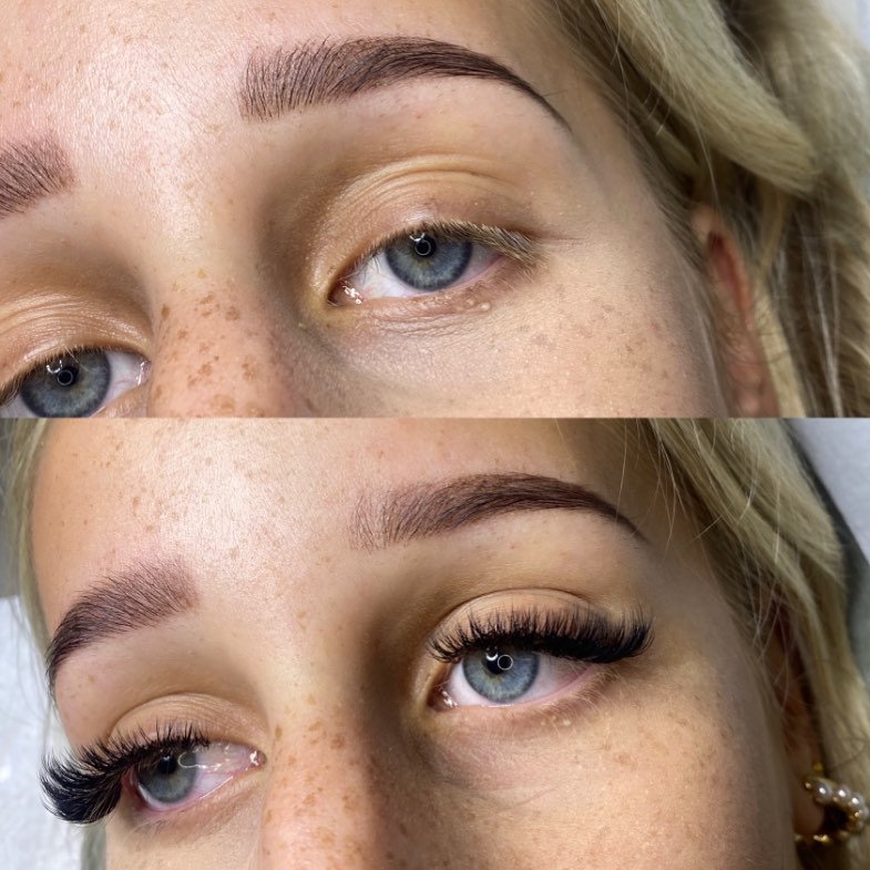 Before and after short volume lashes 😍
#volumelashes #wimperextensions #lashextensions #onebyone #denbosch #rosmalen #cuijk #beauty