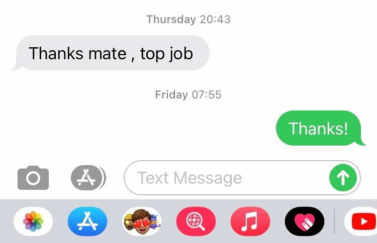 Another new and happy customer from last week..