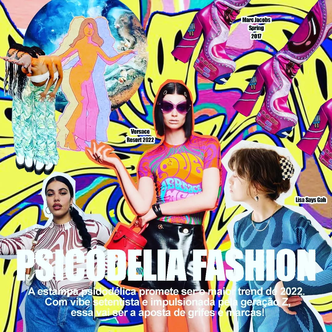 MOODBOARD | O PSICODÉLICO tá on! A nova estampa com vibe setentinha vem com tudo em 2022.
#moda #modafeminina #2022 #estilo #look