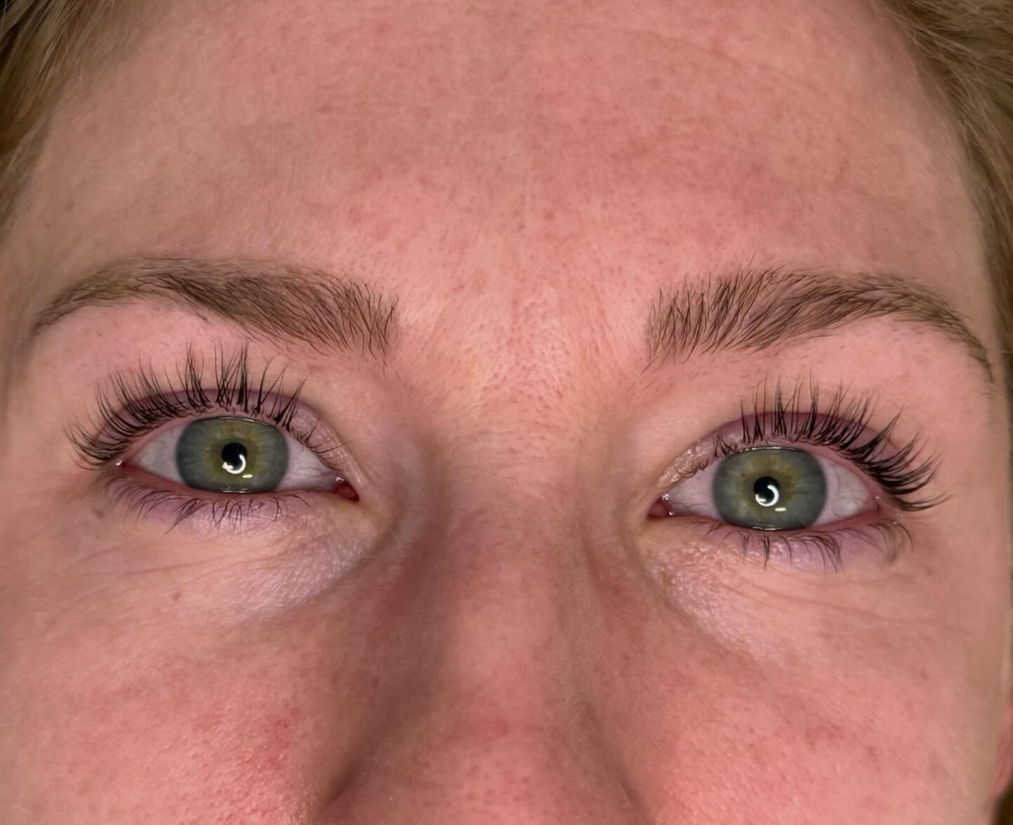 New year new lashes, did we mention they are her REAL lashes!
Inquired today about our Keratin Lash Lift and Tint!