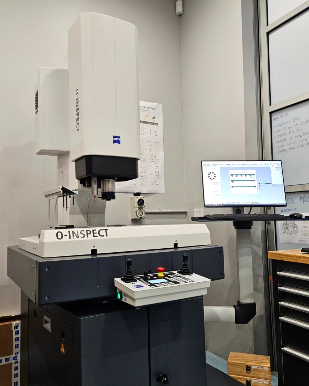 I don't think there has been a machine that's revolutionised our business as much as this one.
Humbly, I'd say that we've been very diligent with our approaches to metrology for the last decade or so. But, recently, we've hit some pretty significant road blocks in terms of our metrology approach, and have been pushed internally, as well as by our customers.
The solution was dreaded... An optical and tactile CMM.... Ask anyone who has been born- a CMM is a double edged sword. For a thousand and one reasons, a CMM can equally slow down, bloat and disrupt, as well as teach, inform, and improve an organisation.
I'd like to say that we were mentally prepared for a steep learning curve, lots of tears and major disappointment in our skills, but in reality, we've been greeted with a massive uptick in confidence in our processes, better parts, and greater efficiencies.
We are seeing things we'd never think we'd see, and it really is amazing when your total manufacturing loop feels this tight and controlled. Parts come off the kern, get inspected, compensation gets applied, parts get remade, and remeasures again. A micron gets measured, compensated, adjusted and remeasures. Amazing.
Metrology never really ends, but It sure does get easier.
Josh.