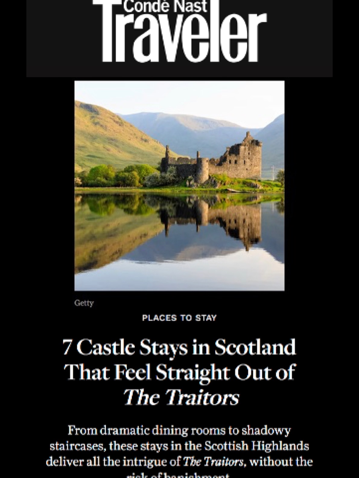 Are you a Faithful or a Traitor? As we watch Claudia hold us in suspense for the incredible final of the UK Traitors tonight, we are thrilled to be featured in @condenasttraveller “7 Castle Stays That Feel Straight Out of The Traitors” this week.
As they say, “There’s luxury, and then there’s The Dunnet Estate”
Set on the wild north coast of Scotland, come and enjoy long communal dinners, discussion by the fire, outdoor adventure and challenge, and maybe a game of Traitors and some secret rendez-vous in the turret?
Link in story in highlights. @_oliverstravels_
#CondeNastTraveller
#CNTraveller
#TheTraitors
#luxuryscotland
#houseofthenortherngate