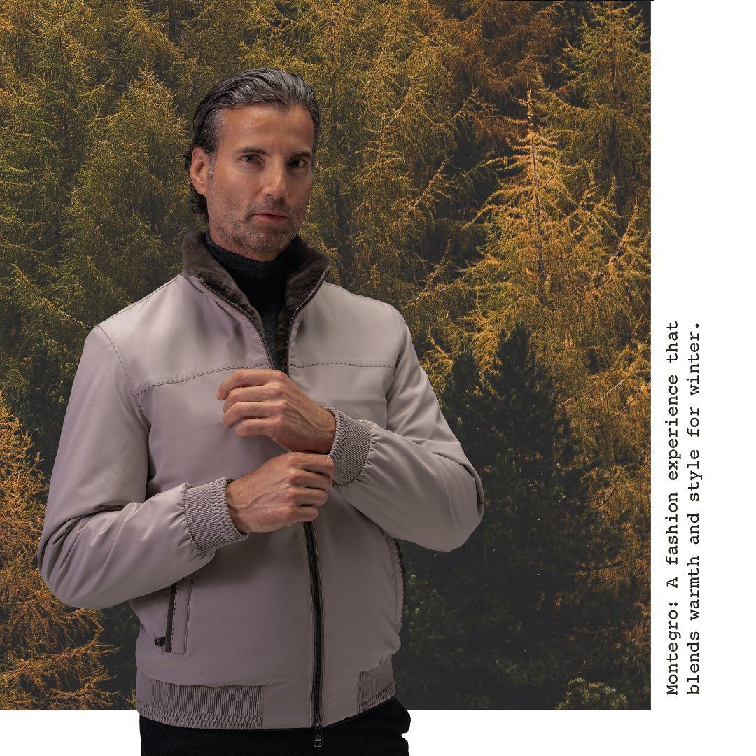 Montegro: a fashion experience that blends warmth and style for winter. 🌟