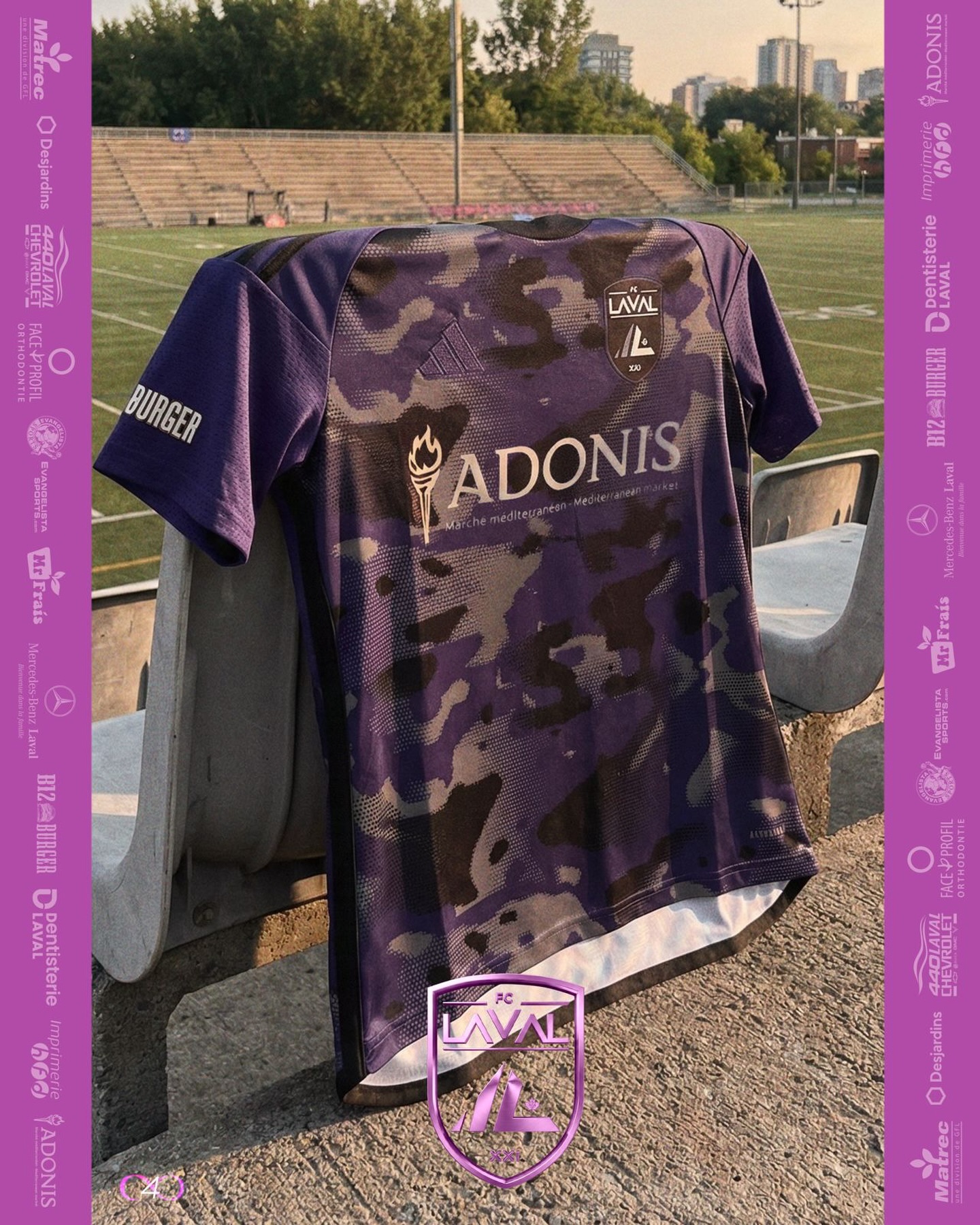 Un énorme merci à Marché Adonis pour le soutien apporté à notre jeunesse, notre passion du soccer et notre fierté communautaire. 🙏🏻💜
Big thank you to Marché Adonis for supporting our youth, our soccer passion, and our community pride. 🙏🏾💜
#FCLaval #Partnership #communauté #community #Partenariat